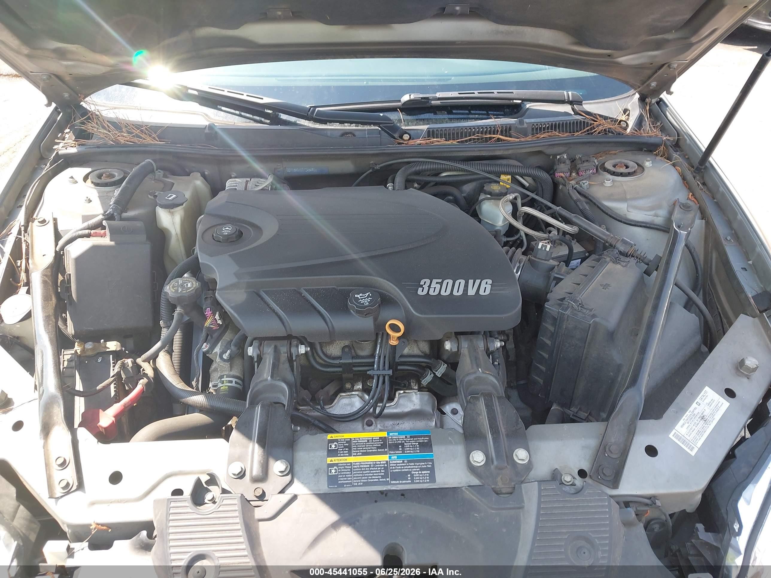 2008 Chevrolet Impala Ls Gray vin: 2G1WB58K681245496