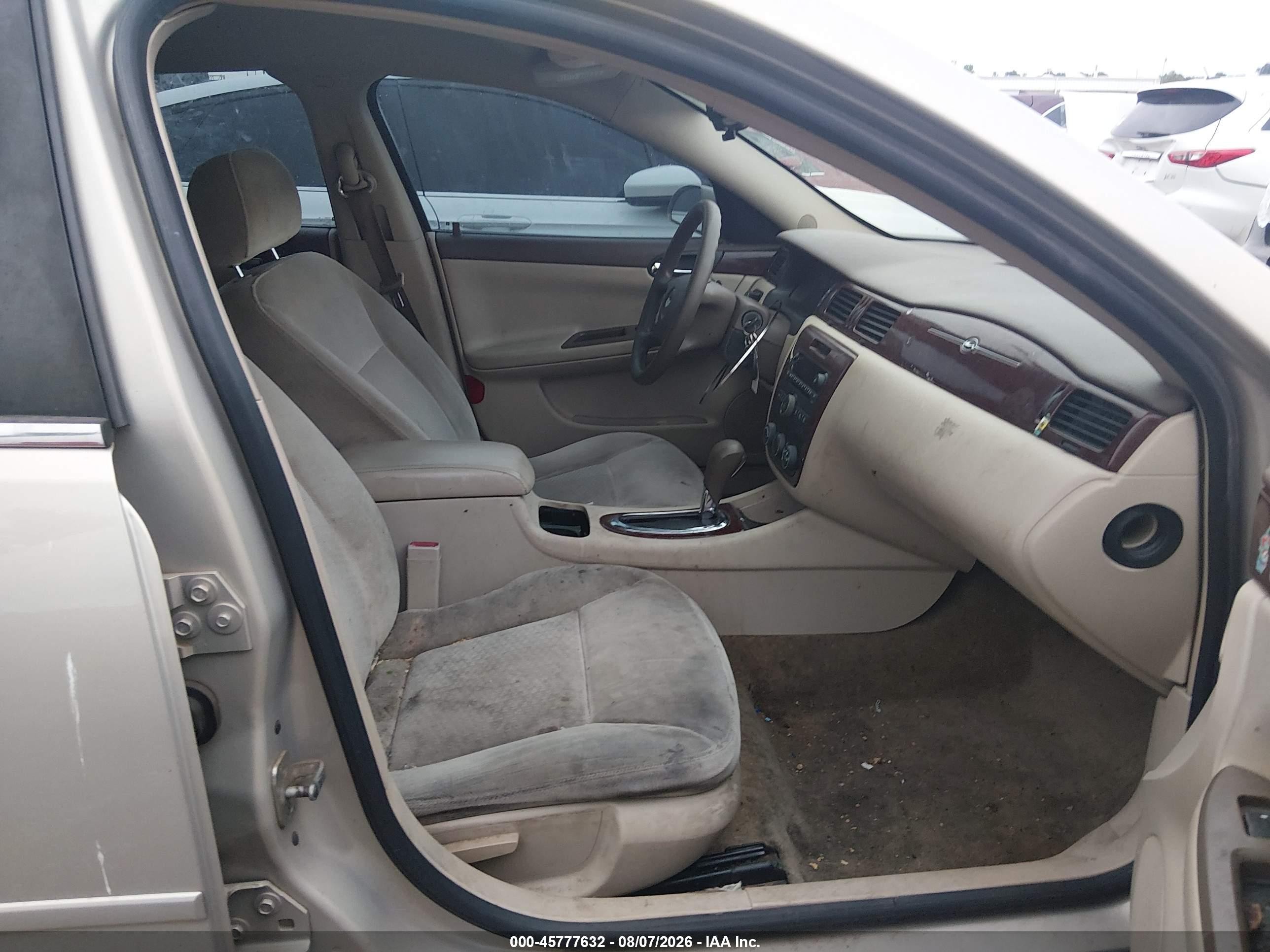 2008 Chevrolet Impala Ls Gold vin: 2G1WB58K689142774