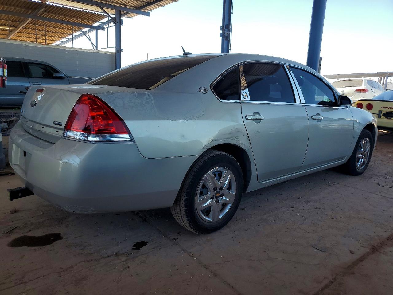 2008 Chevrolet Impala Ls Beige vin: 2G1WB58K689172373