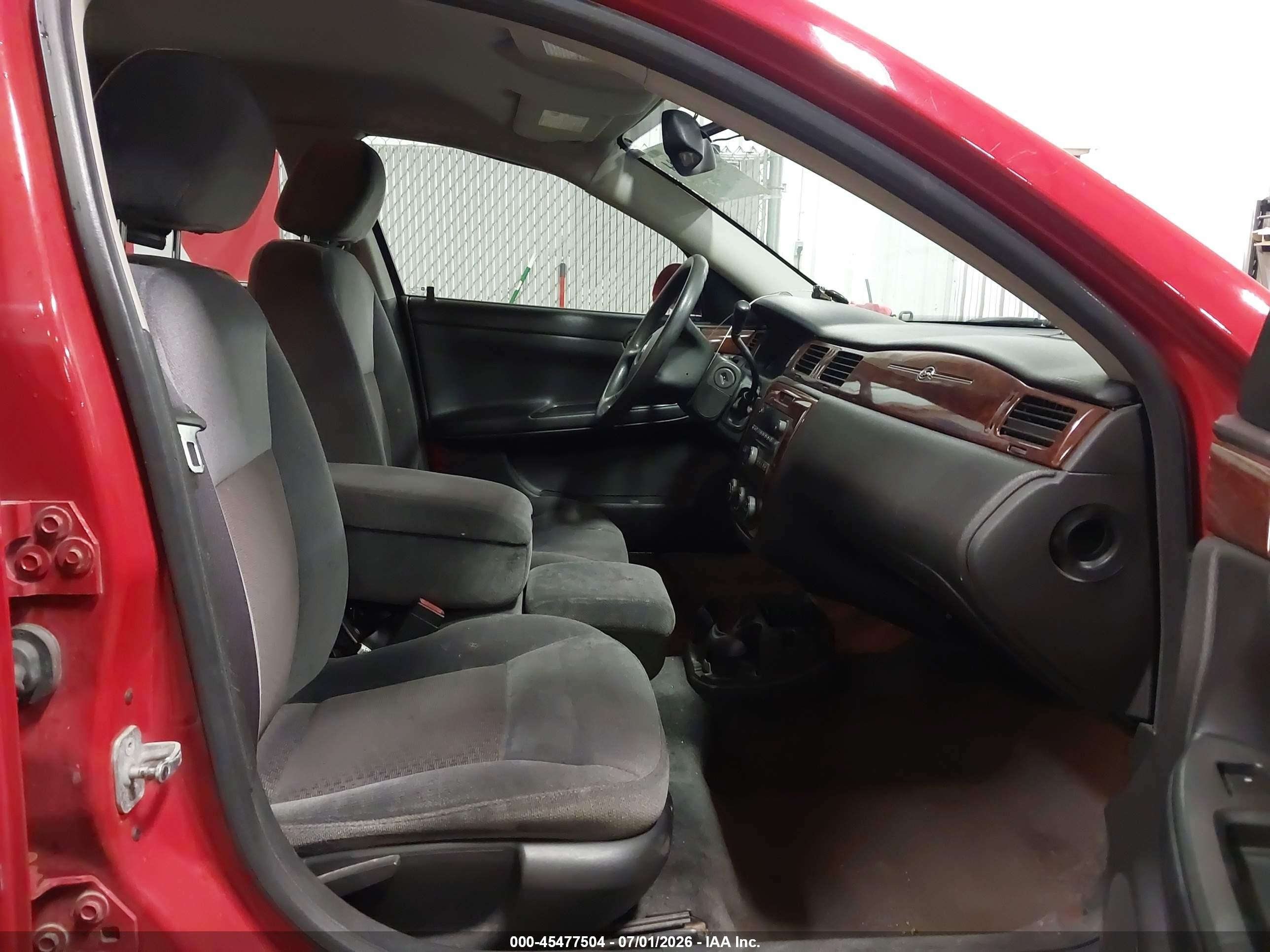 2008 Chevrolet Impala Ls Красный vin: 2G1WB58K689218090