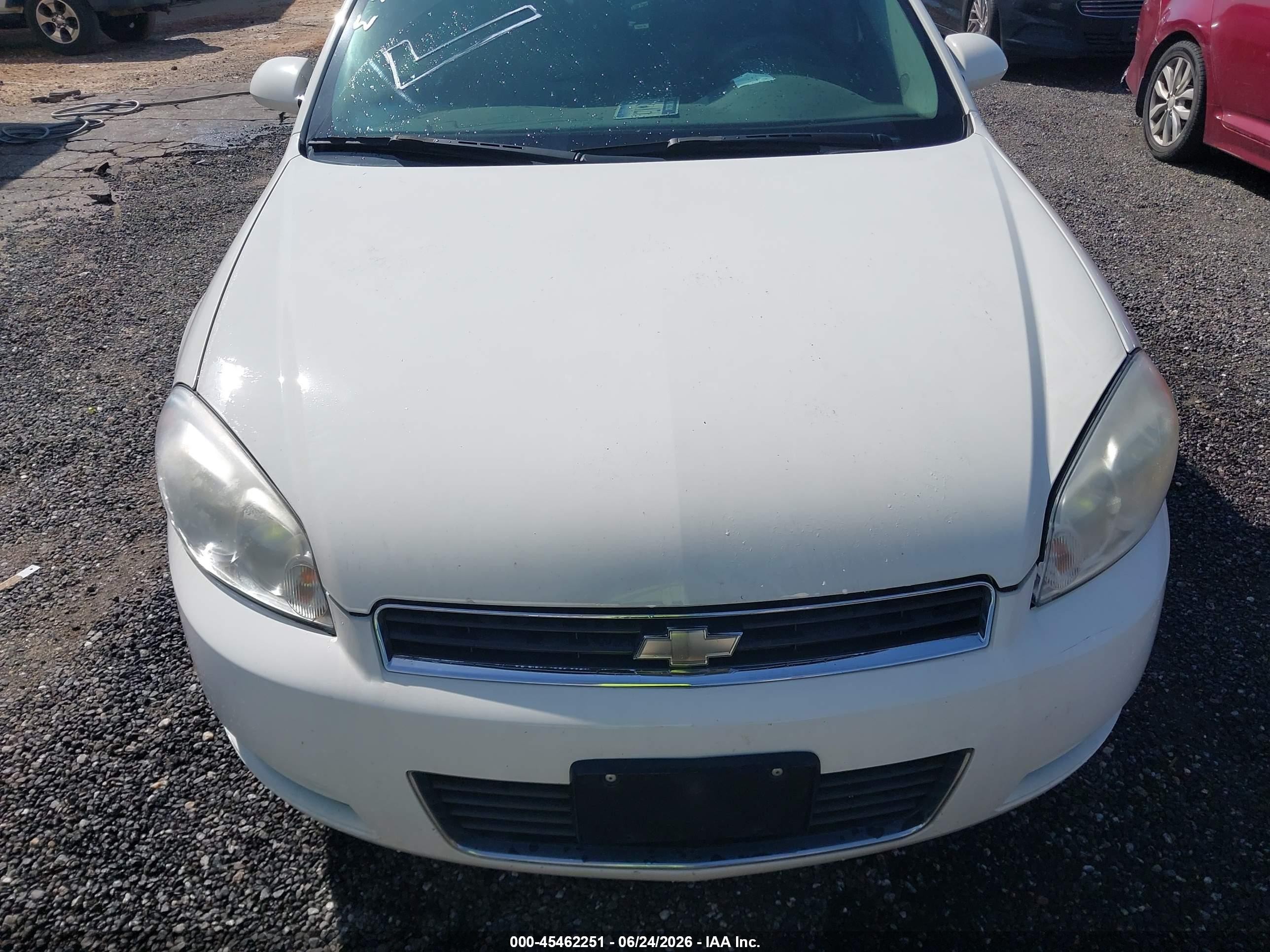 2008 Chevrolet Impala Ls White vin: 2G1WB58K689229509