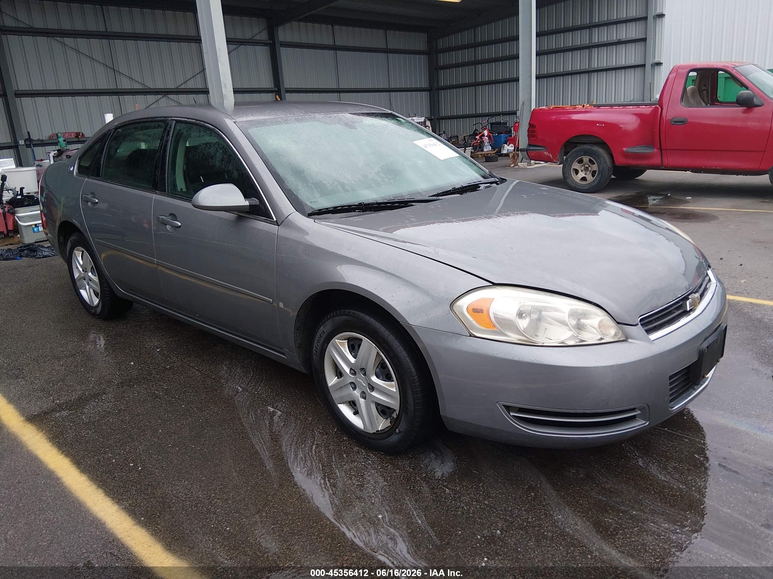 2006 Chevrolet Impala Ls Gray vin: 2G1WB58K769213848