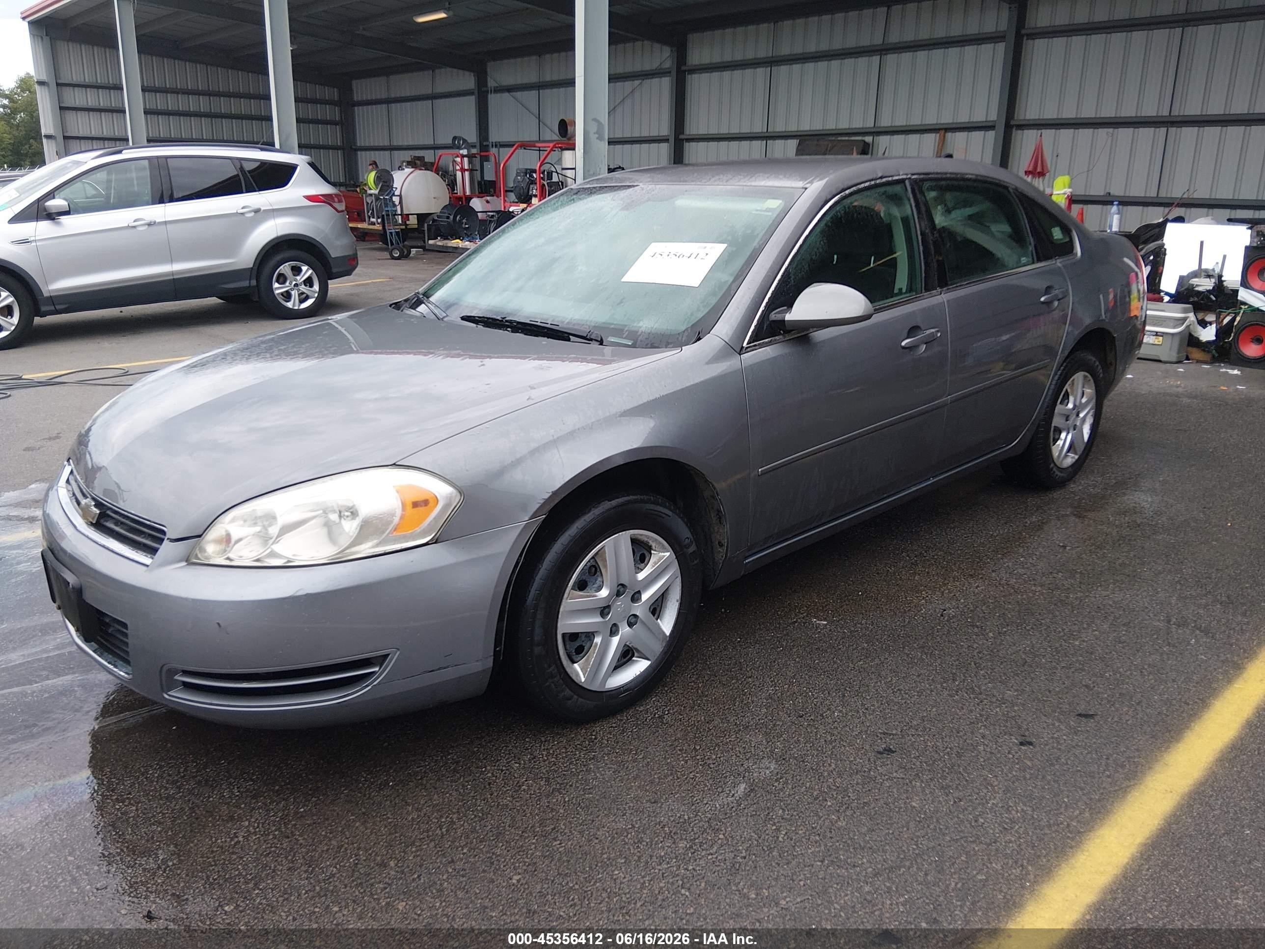 2006 Chevrolet Impala Ls Gray vin: 2G1WB58K769213848