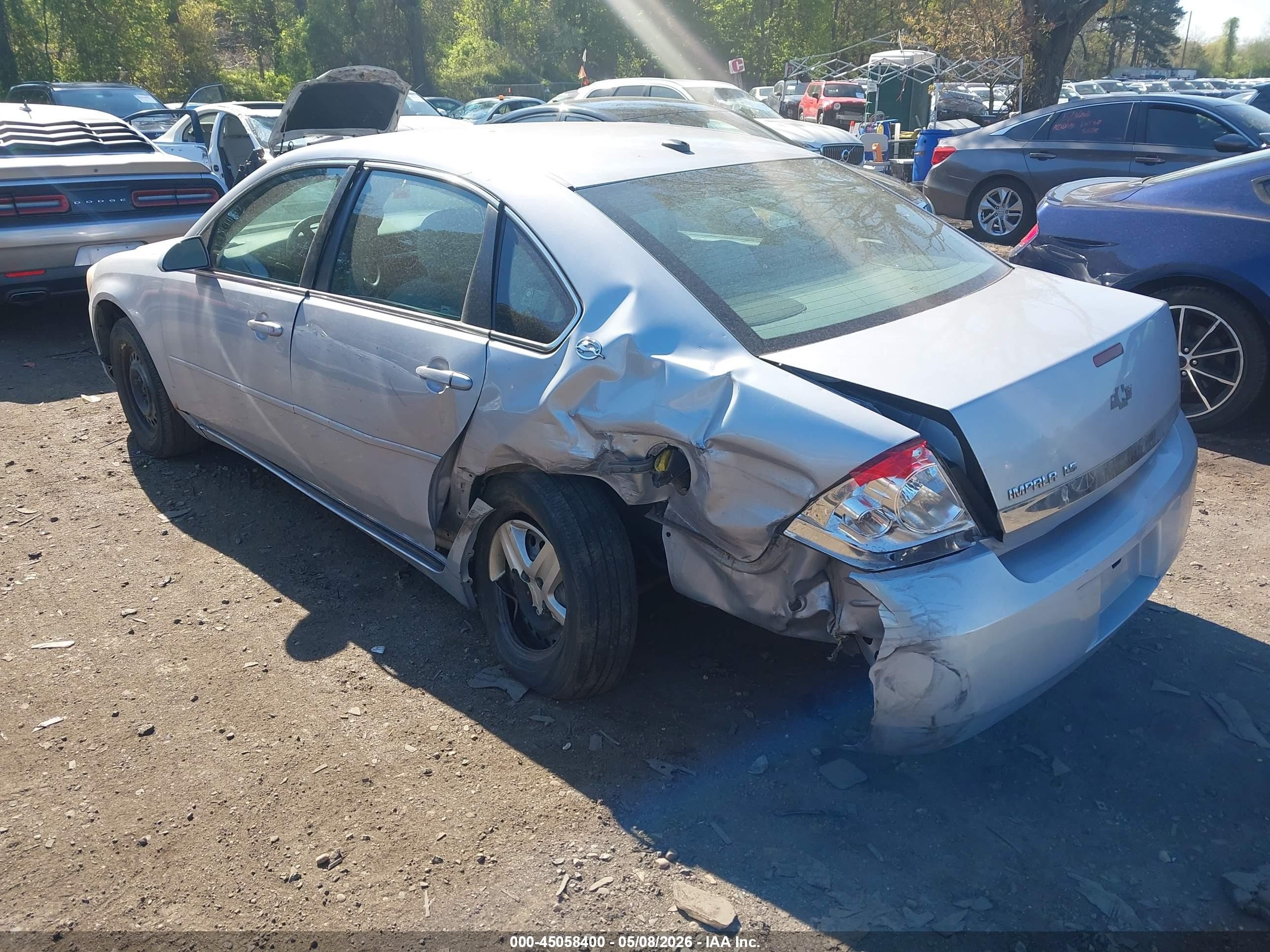 2006 Chevrolet Impala Ls Silver vin: 2G1WB58K769263620