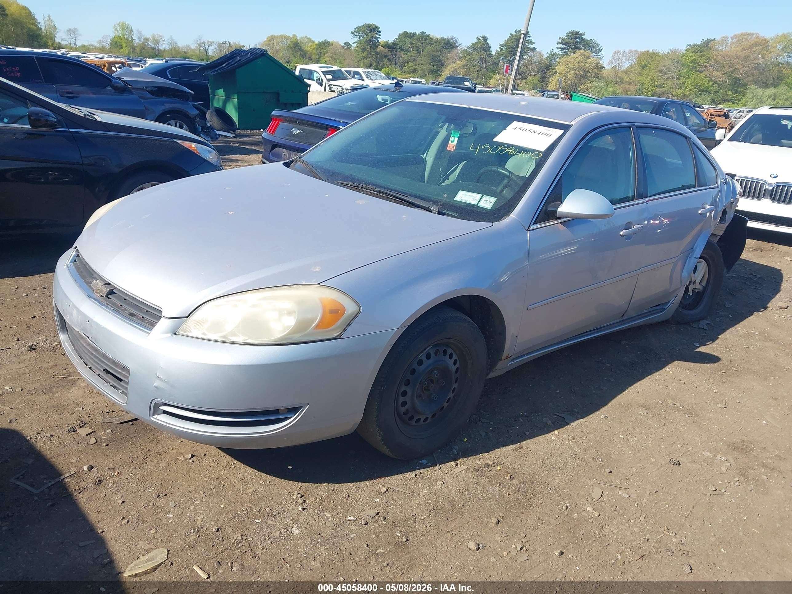 2006 Chevrolet Impala Ls Silver vin: 2G1WB58K769263620