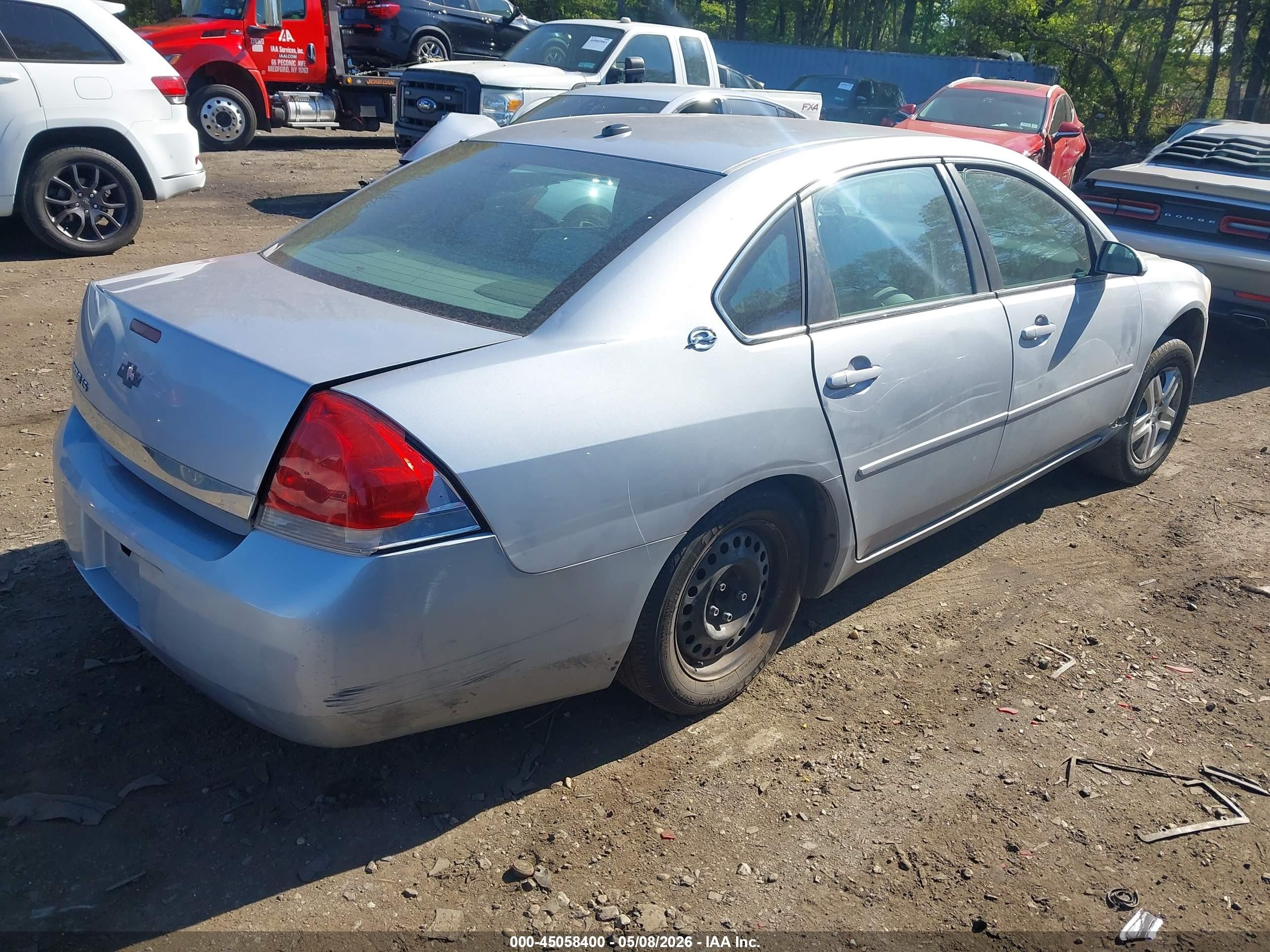 2006 Chevrolet Impala Ls Silver vin: 2G1WB58K769263620