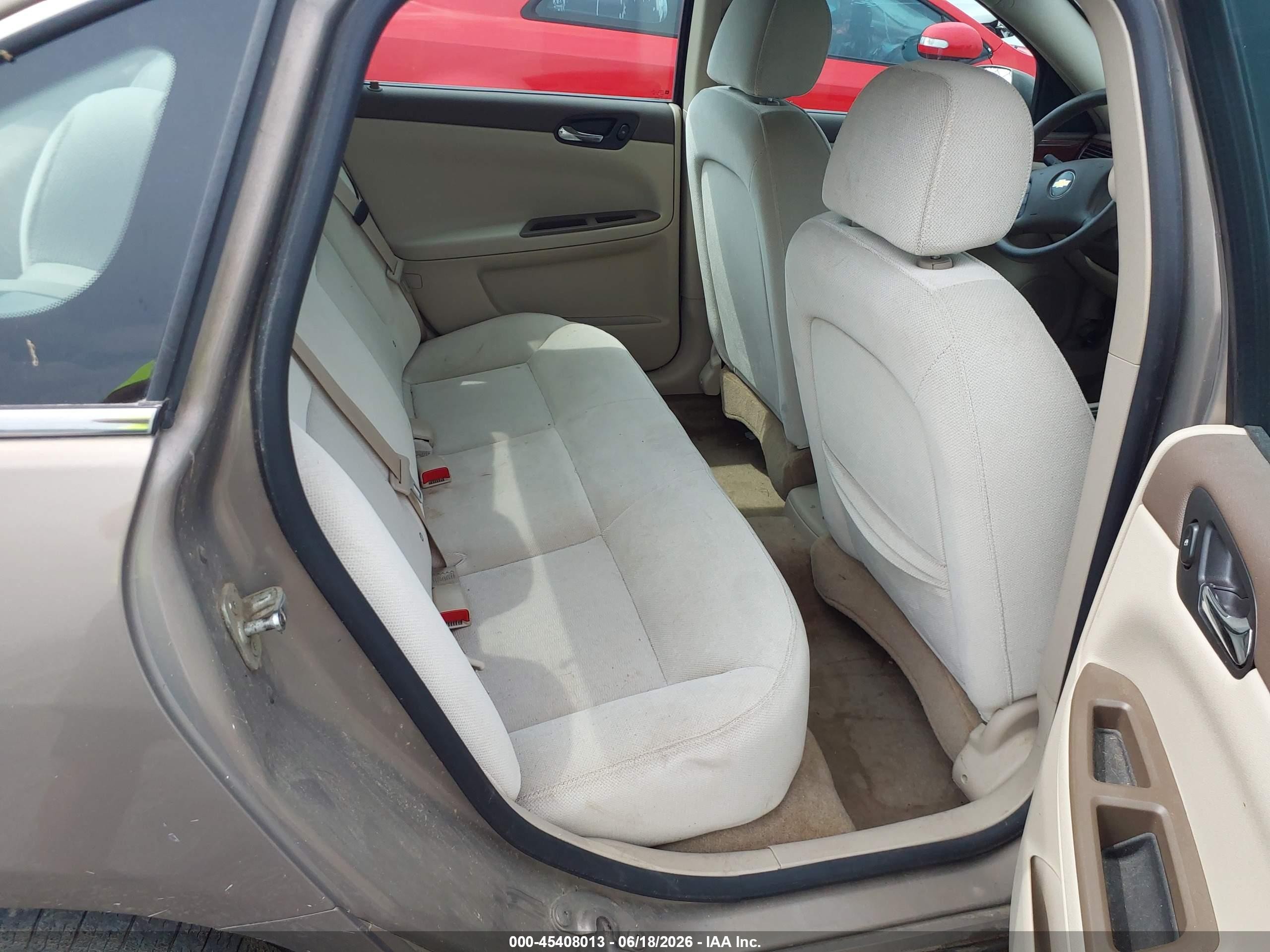2007 Chevrolet Impala Ls Золотой vin: 2G1WB58K779193649