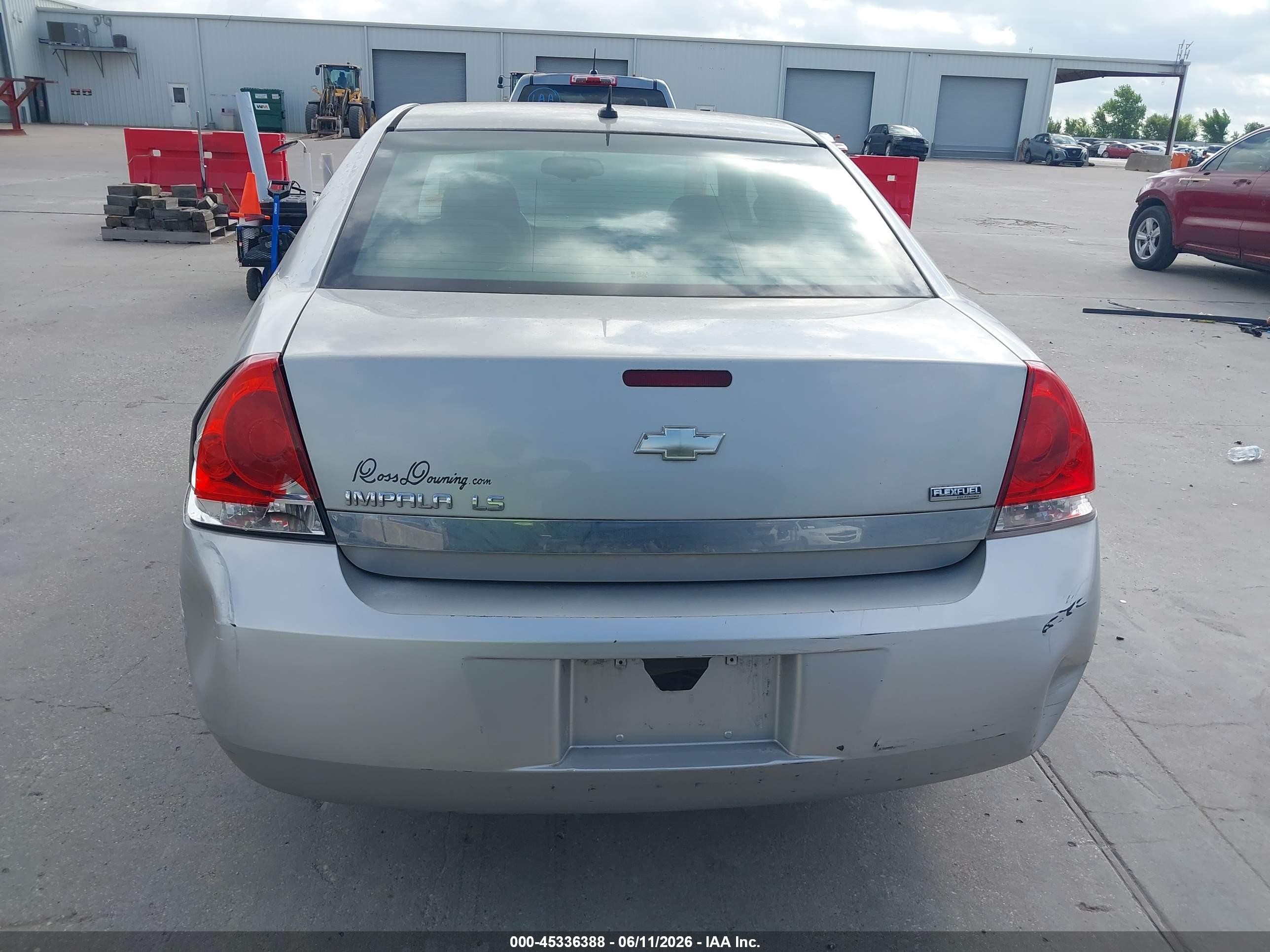 2007 Chevrolet Impala Ls Silver vin: 2G1WB58K779288423