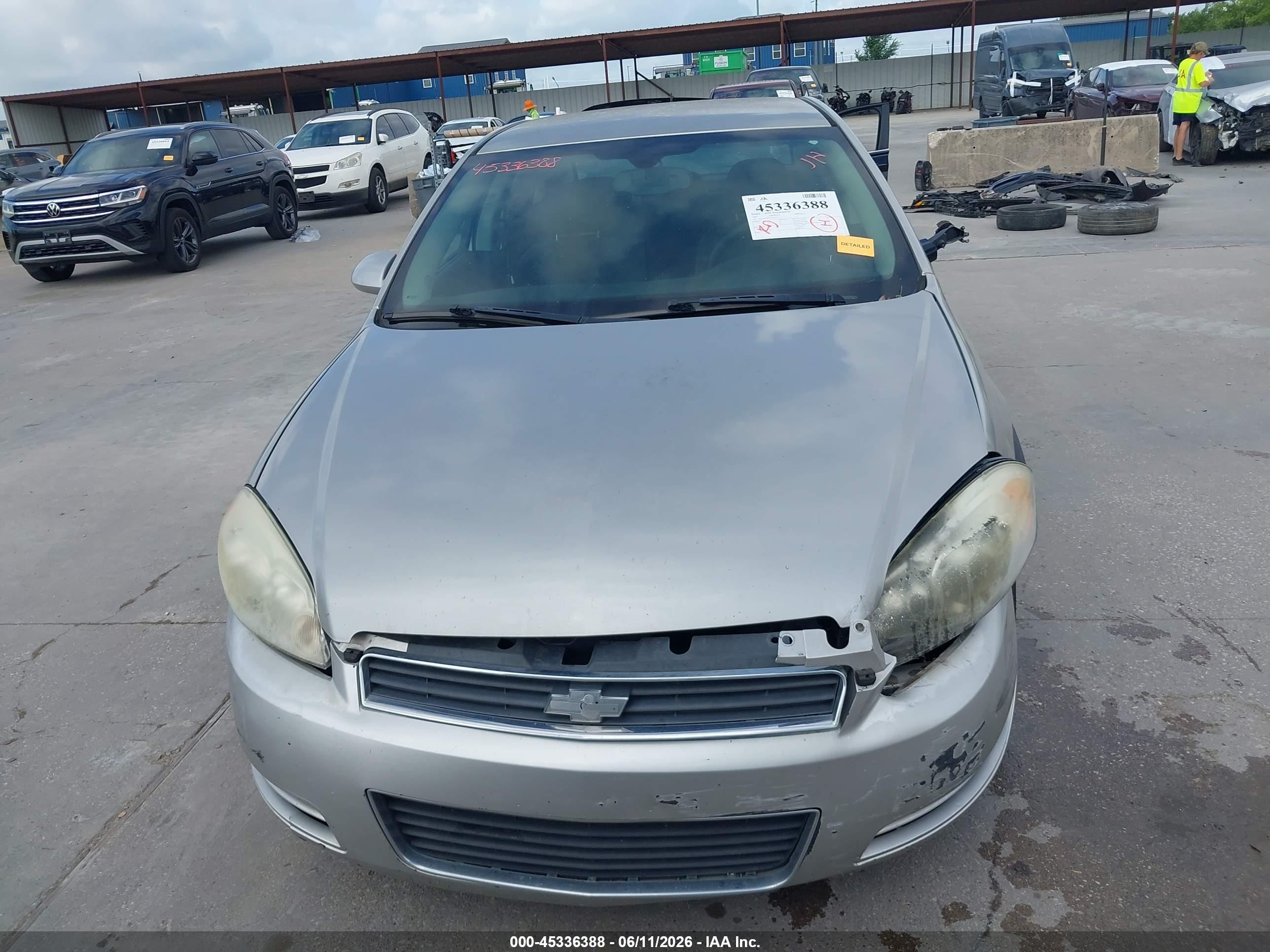 2007 Chevrolet Impala Ls Silver vin: 2G1WB58K779288423