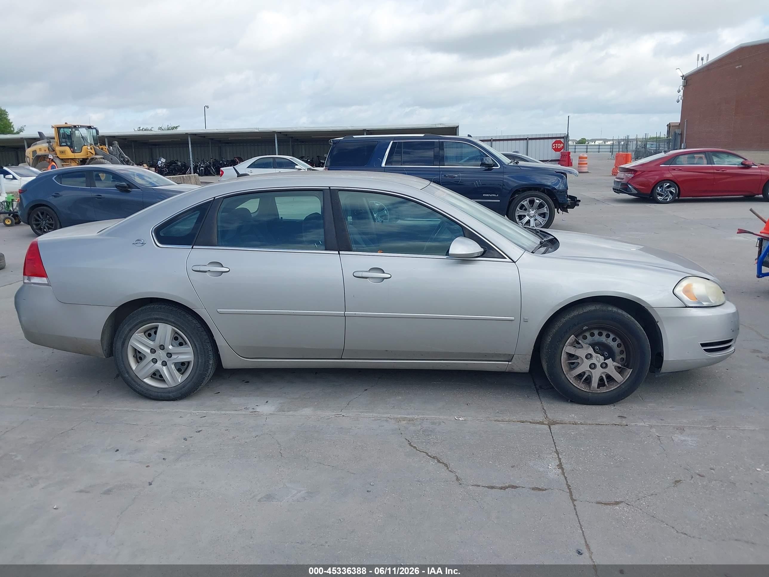 2007 Chevrolet Impala Ls Silver vin: 2G1WB58K779288423