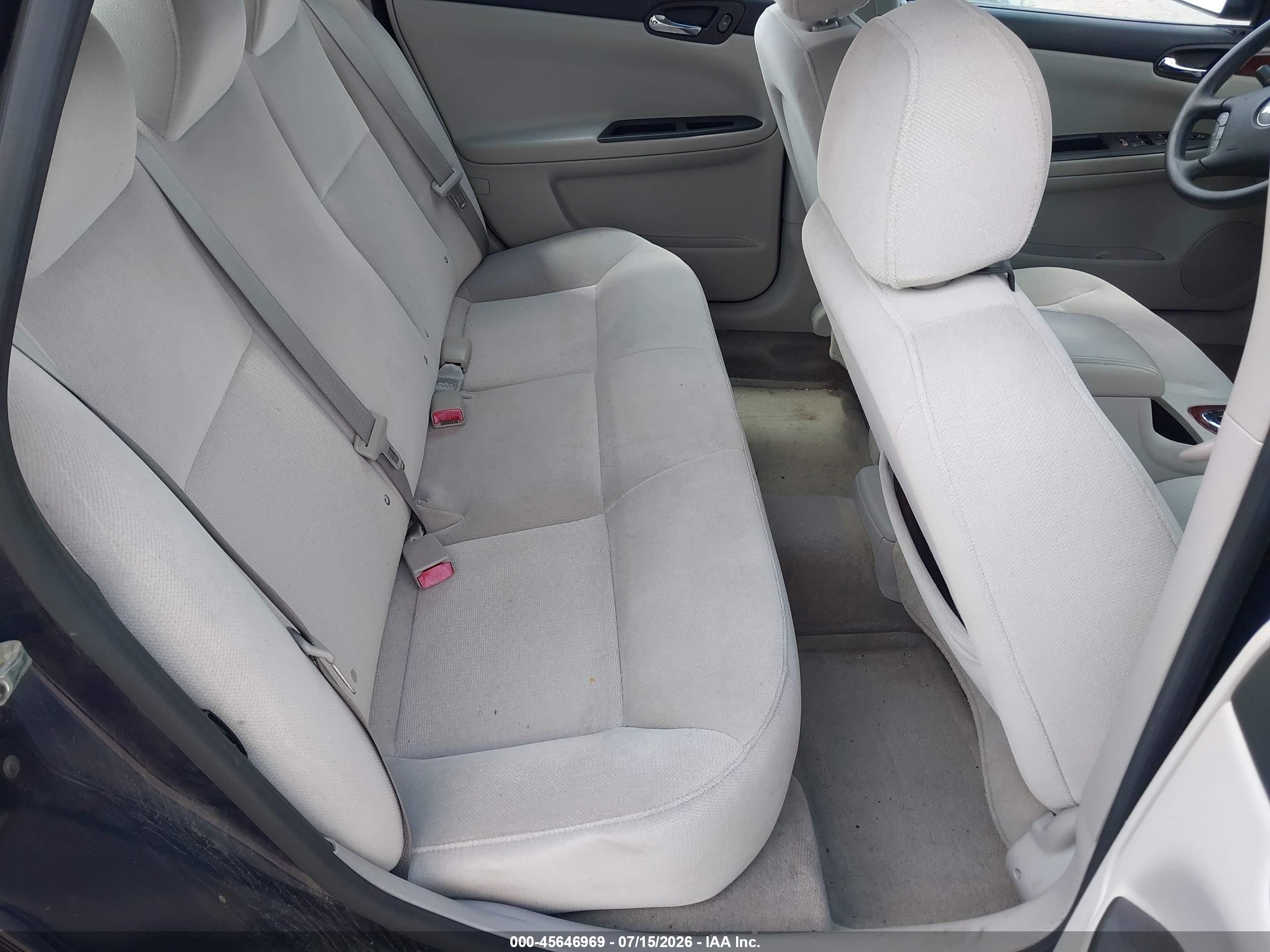 2007 Chevrolet Impala Ls Dark Blue vin: 2G1WB58K779370779