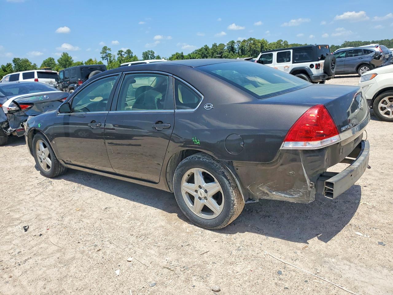 2008 Chevrolet Impala Ls Gray vin: 2G1WB58K781279558