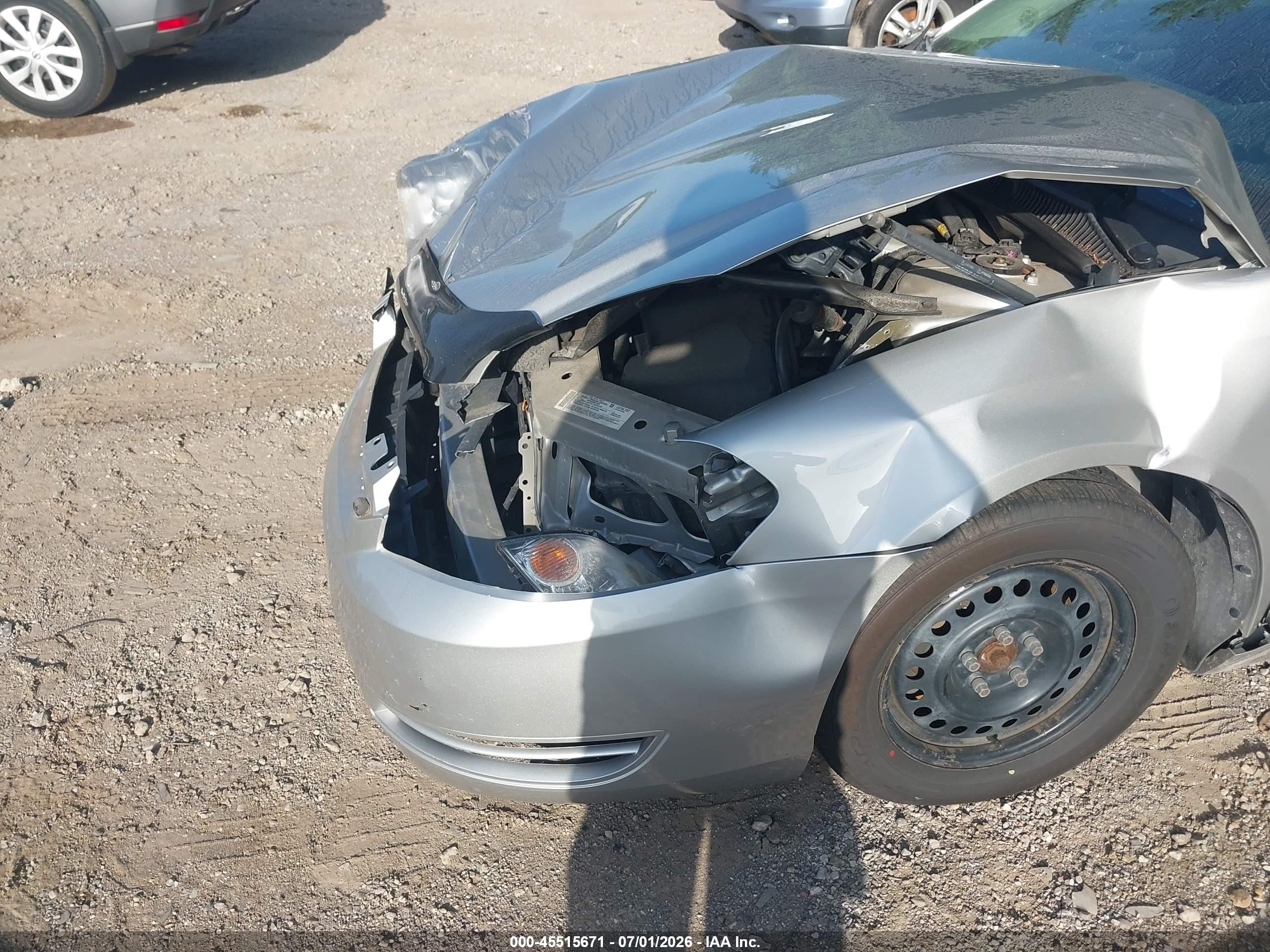 2008 Chevrolet Impala Ls Silver vin: 2G1WB58K789244844