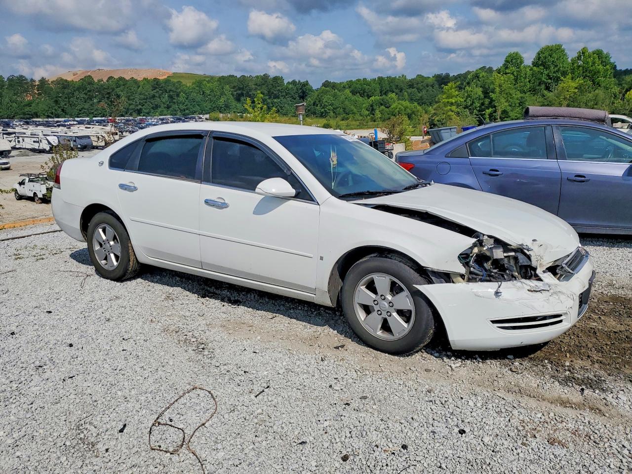 2006 Chevrolet Impala Ls White vin: 2G1WB58K869249435