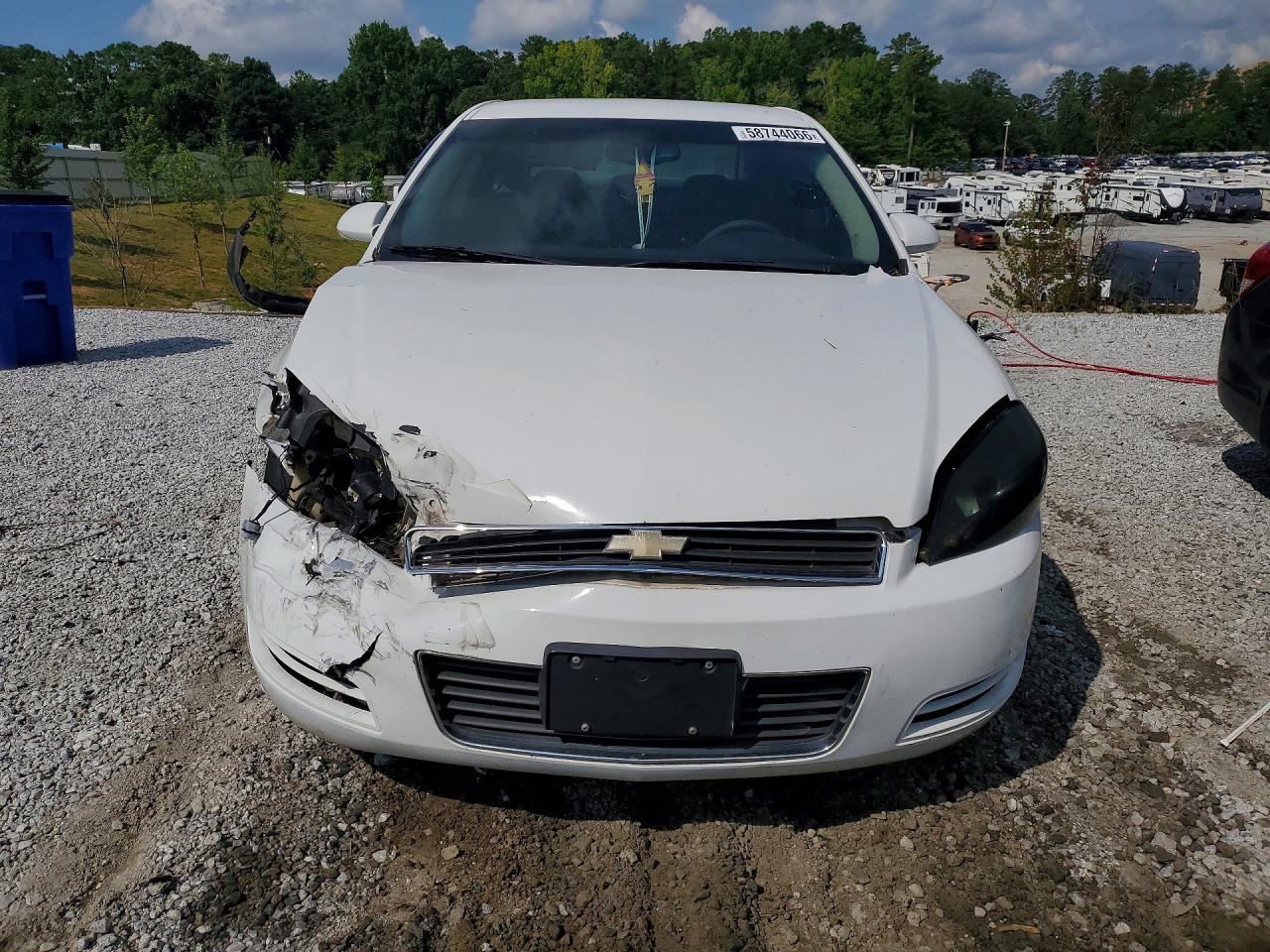 2006 Chevrolet Impala Ls White vin: 2G1WB58K869249435
