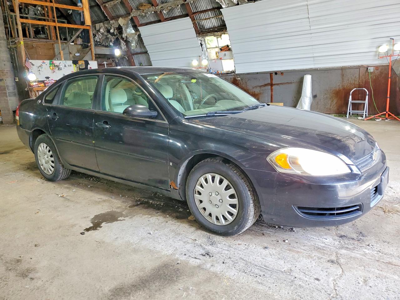 2007 Chevrolet Impala Ls Black vin: 2G1WB58K879182210