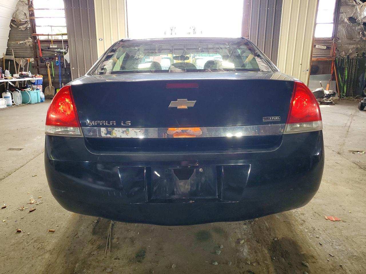2007 Chevrolet Impala Ls Black vin: 2G1WB58K879182210