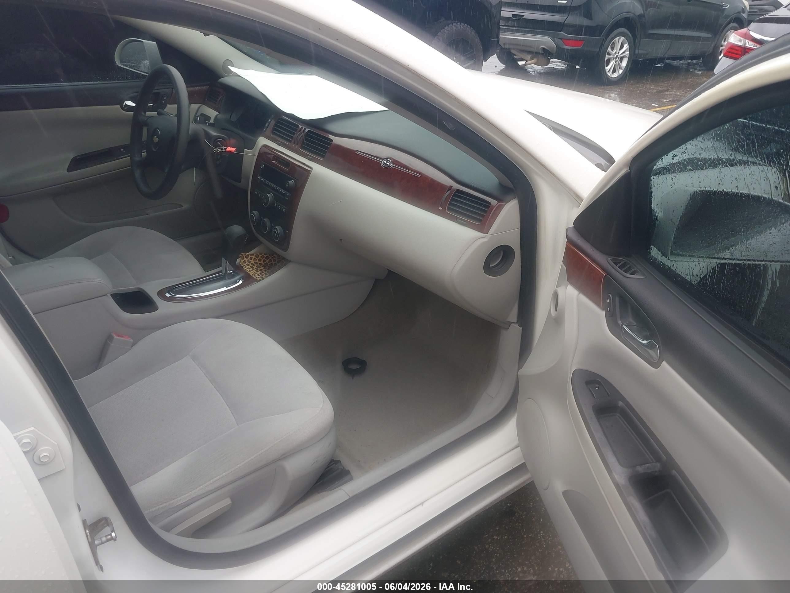 2007 Chevrolet Impala Ls White vin: 2G1WB58K879221247