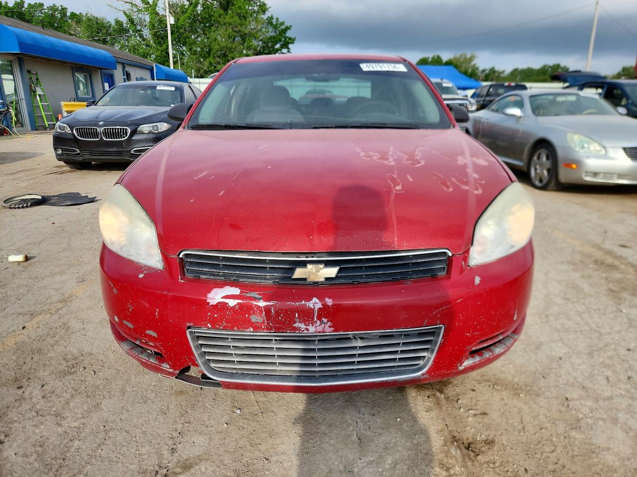 2008 Chevrolet Impala Ls Red vin: 2G1WB58K881312504