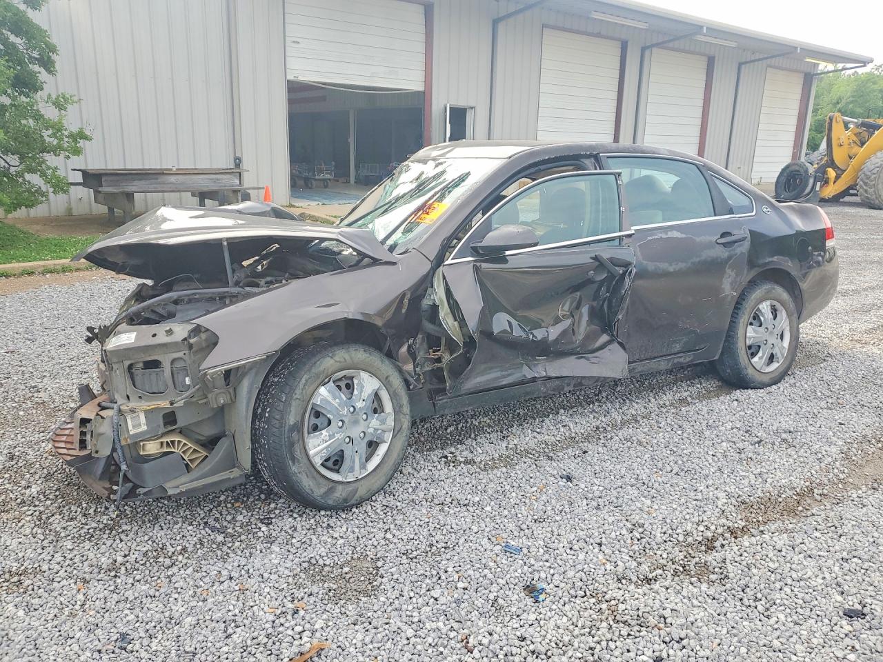 2008 Chevrolet Impala Ls Brown vin: 2G1WB58K889110702