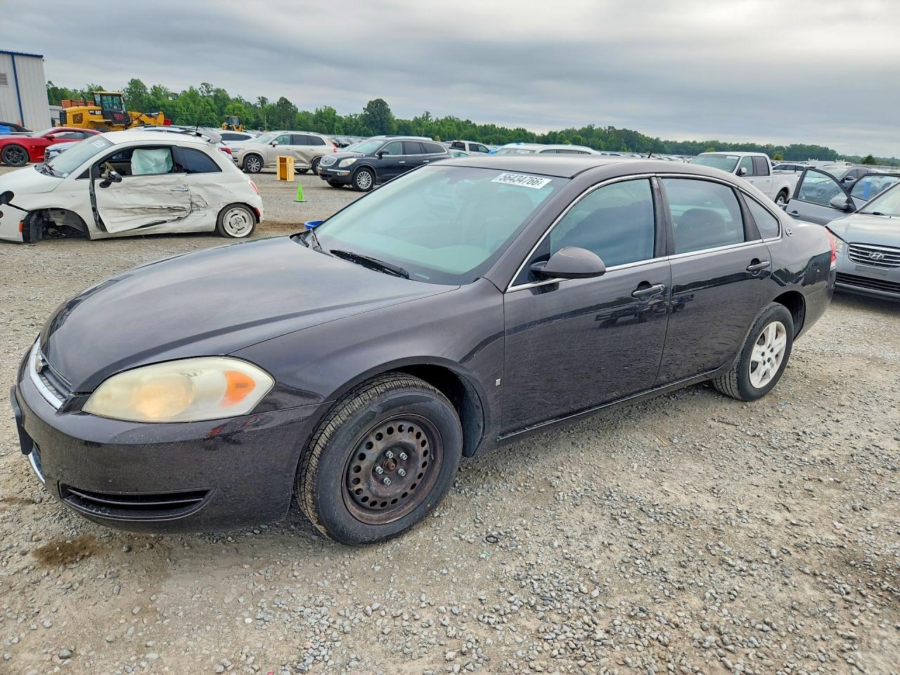 2008 Chevrolet Impala Brown vin: 2G1WB58K889169040