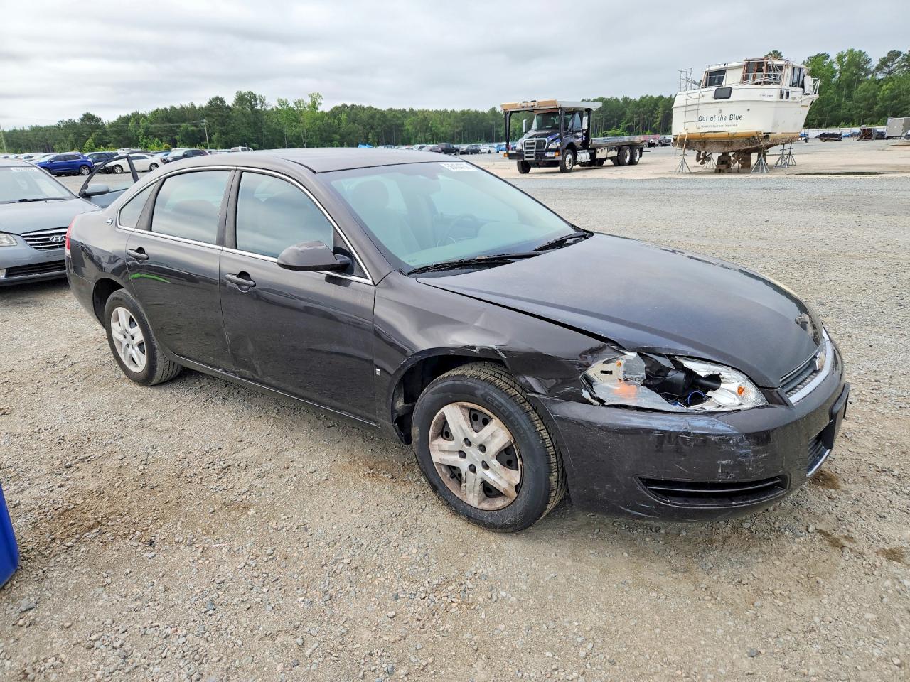 2008 Chevrolet Impala Brown vin: 2G1WB58K889169040