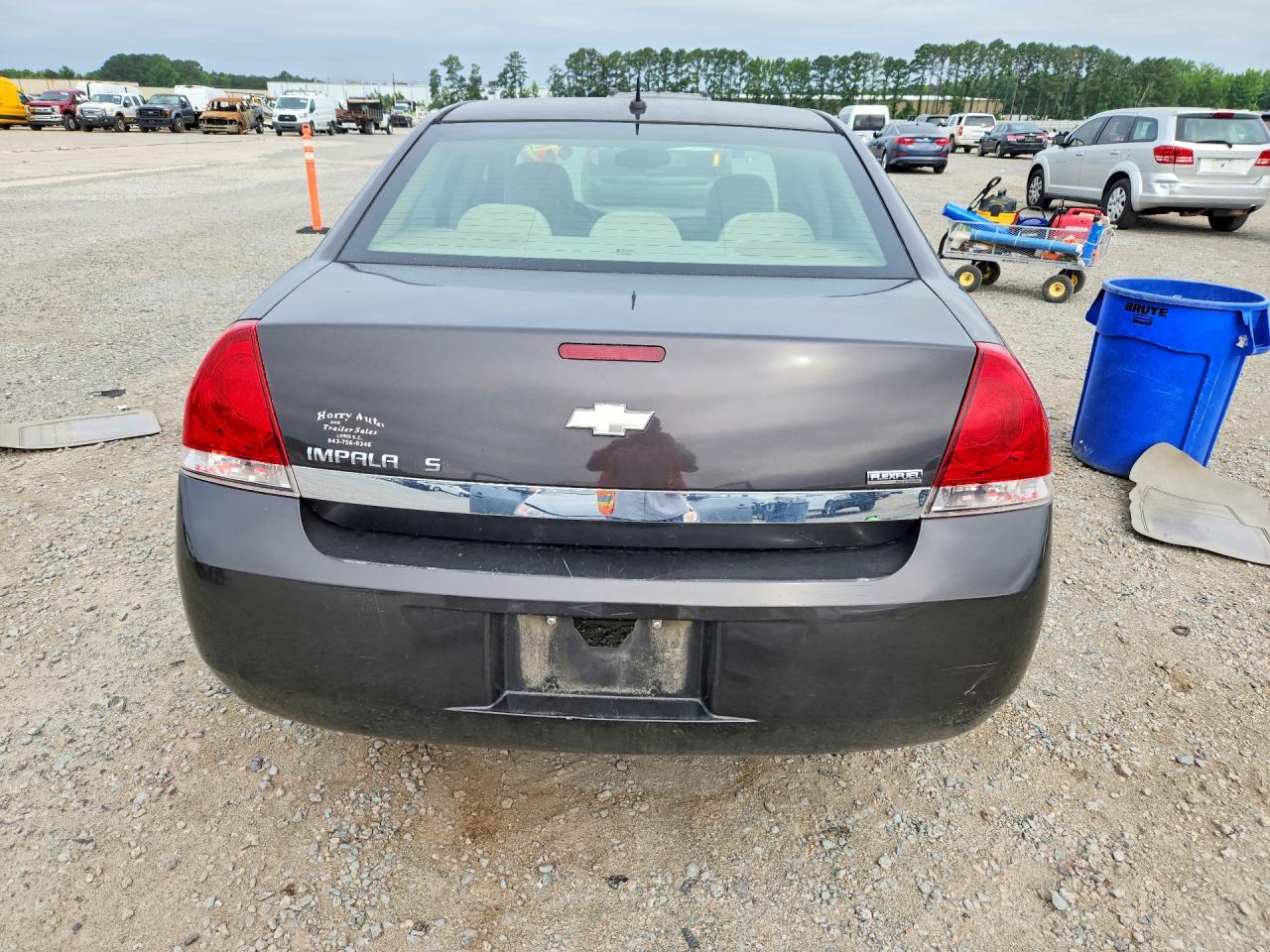 2008 Chevrolet Impala Brown vin: 2G1WB58K889169040