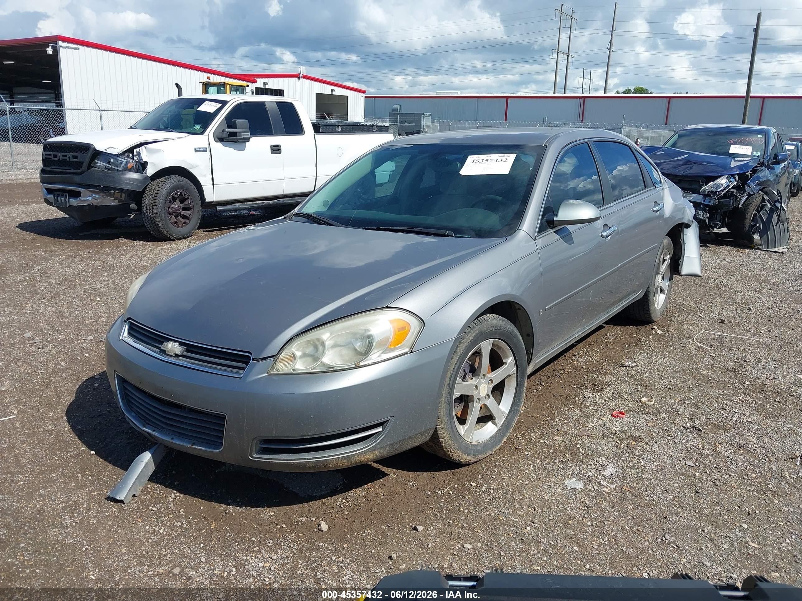 2006 Chevrolet Impala Ls Gray vin: 2G1WB58K969342514