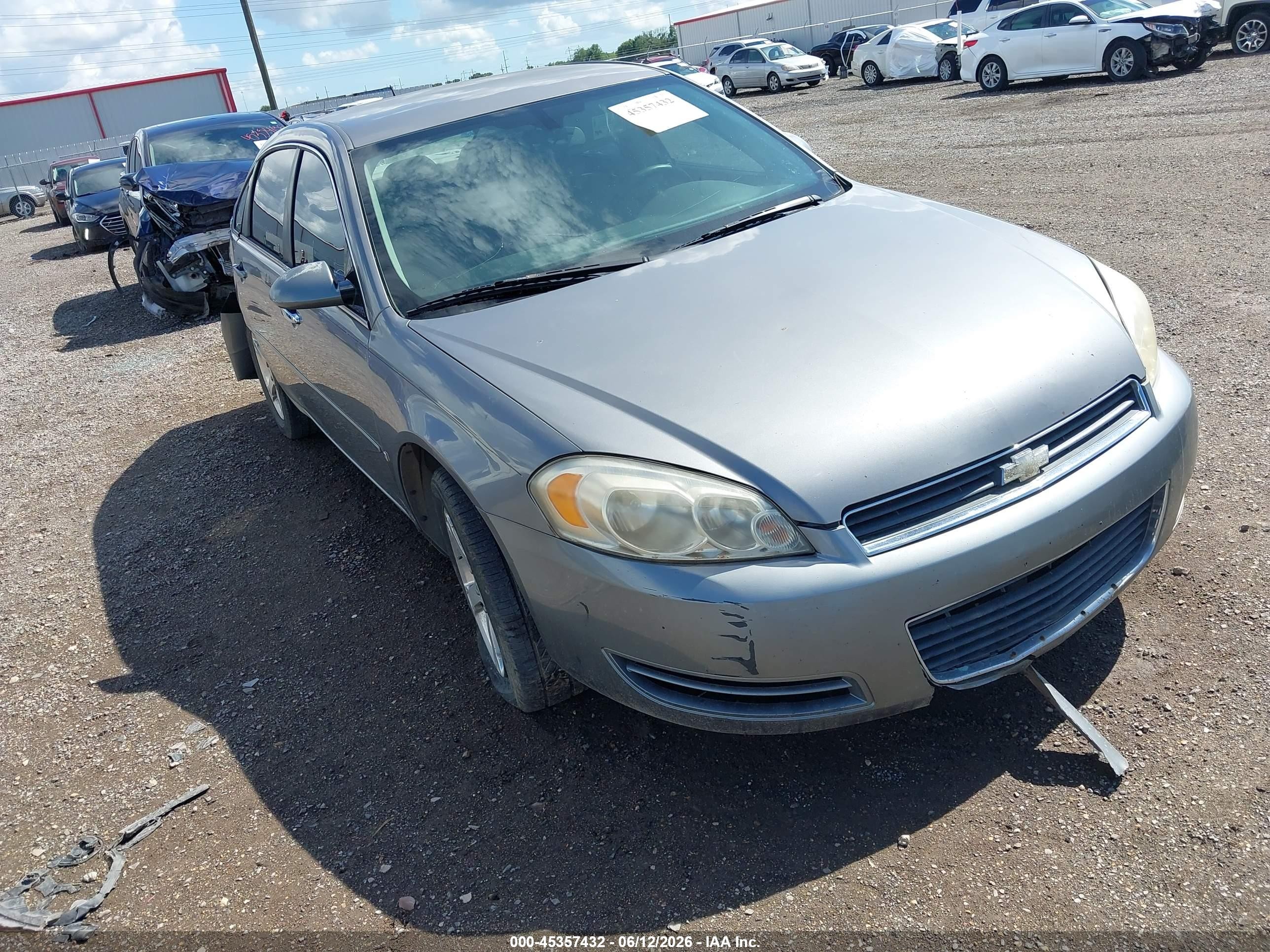 2006 Chevrolet Impala Ls Gray vin: 2G1WB58K969342514
