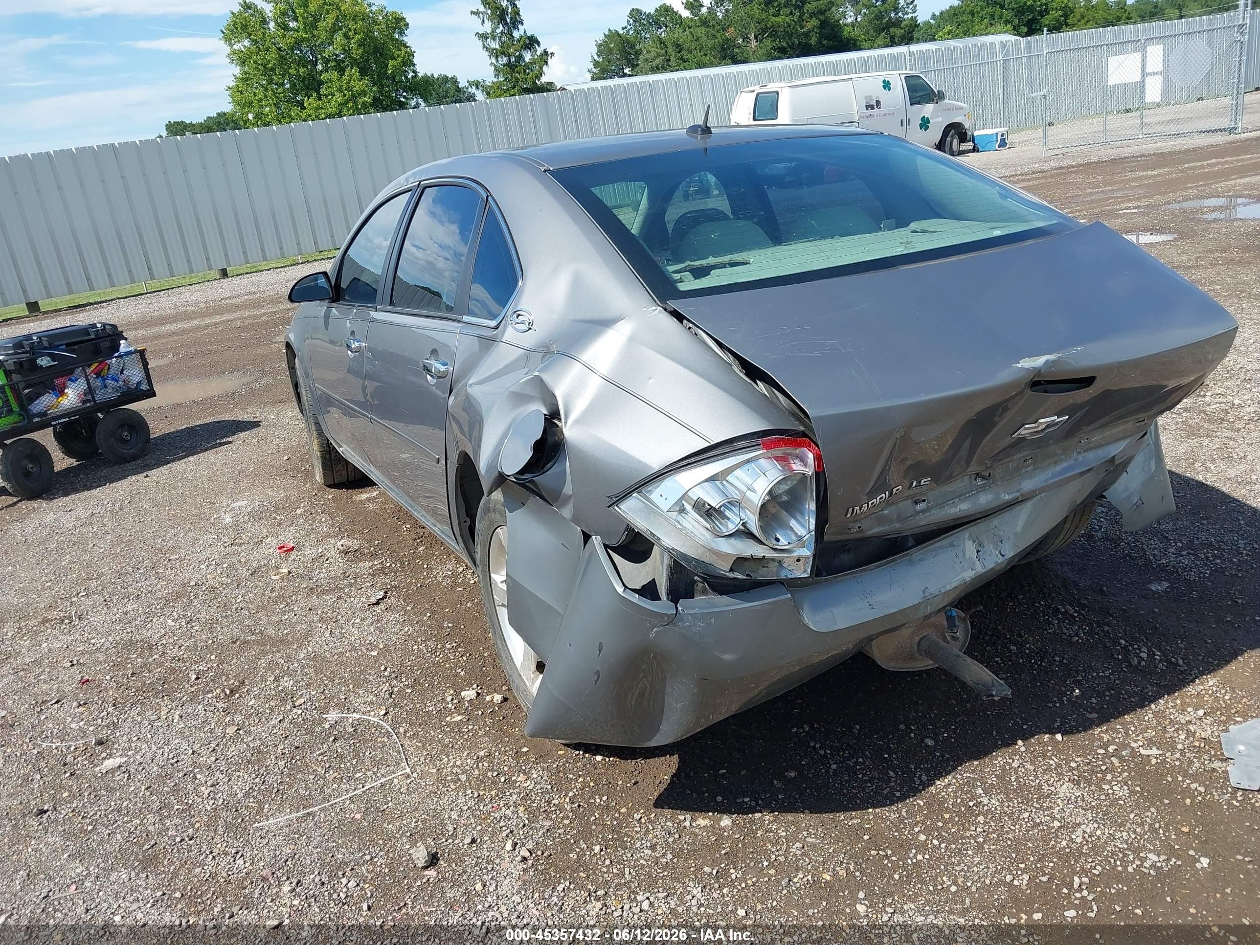 2006 Chevrolet Impala Ls Gray vin: 2G1WB58K969342514