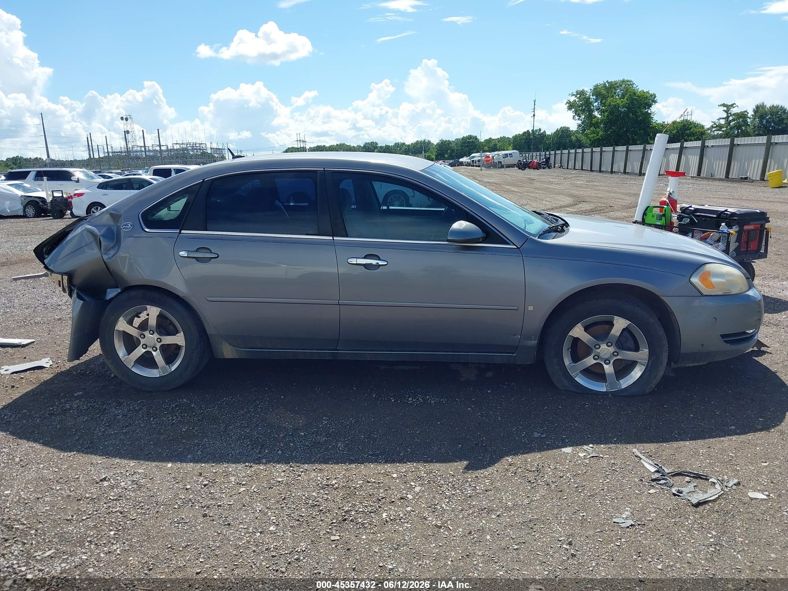 2006 Chevrolet Impala Ls Gray vin: 2G1WB58K969342514