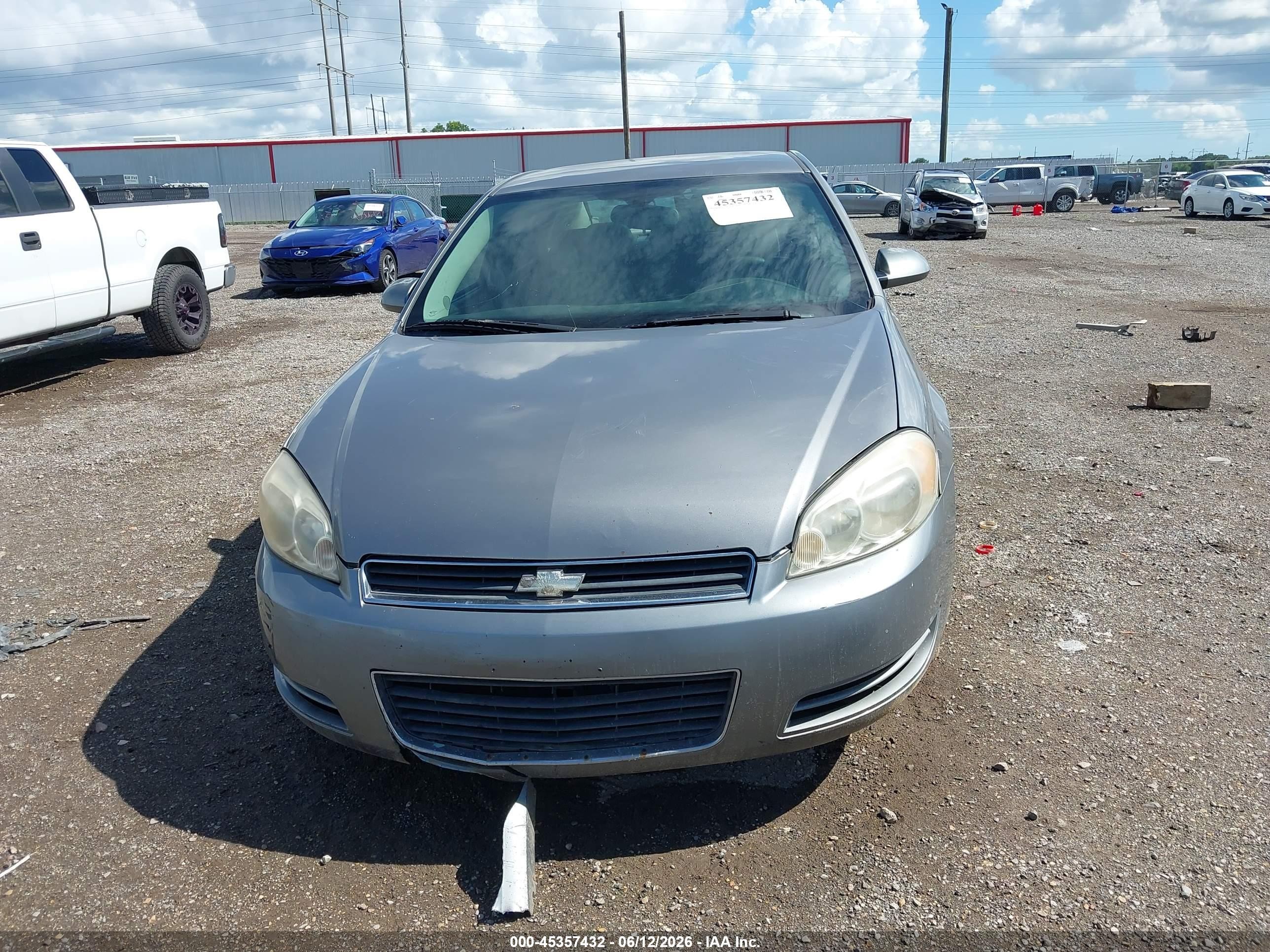 2006 Chevrolet Impala Ls Gray vin: 2G1WB58K969342514