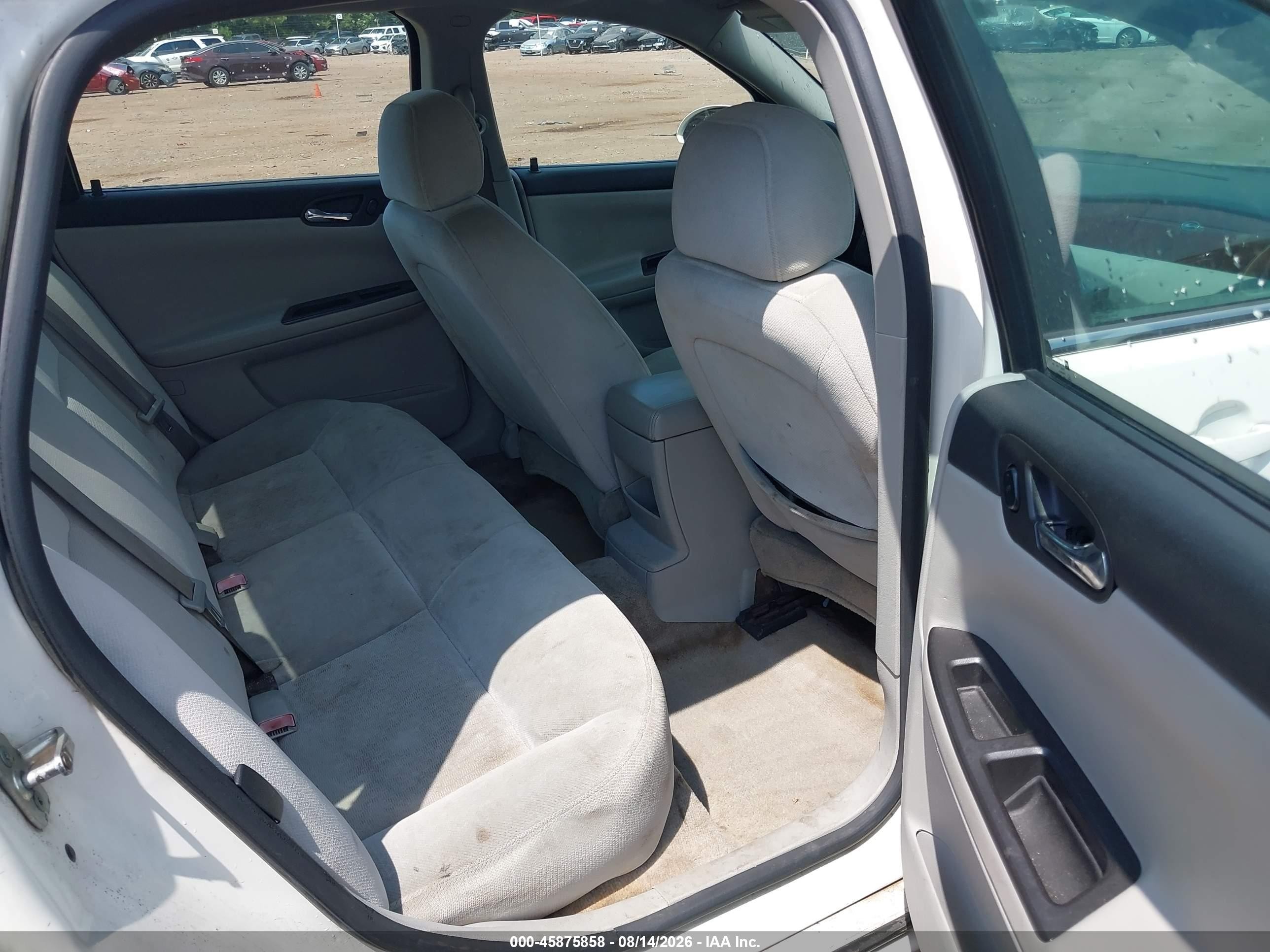2007 Chevrolet Impala Ls Белый vin: 2G1WB58K979166307