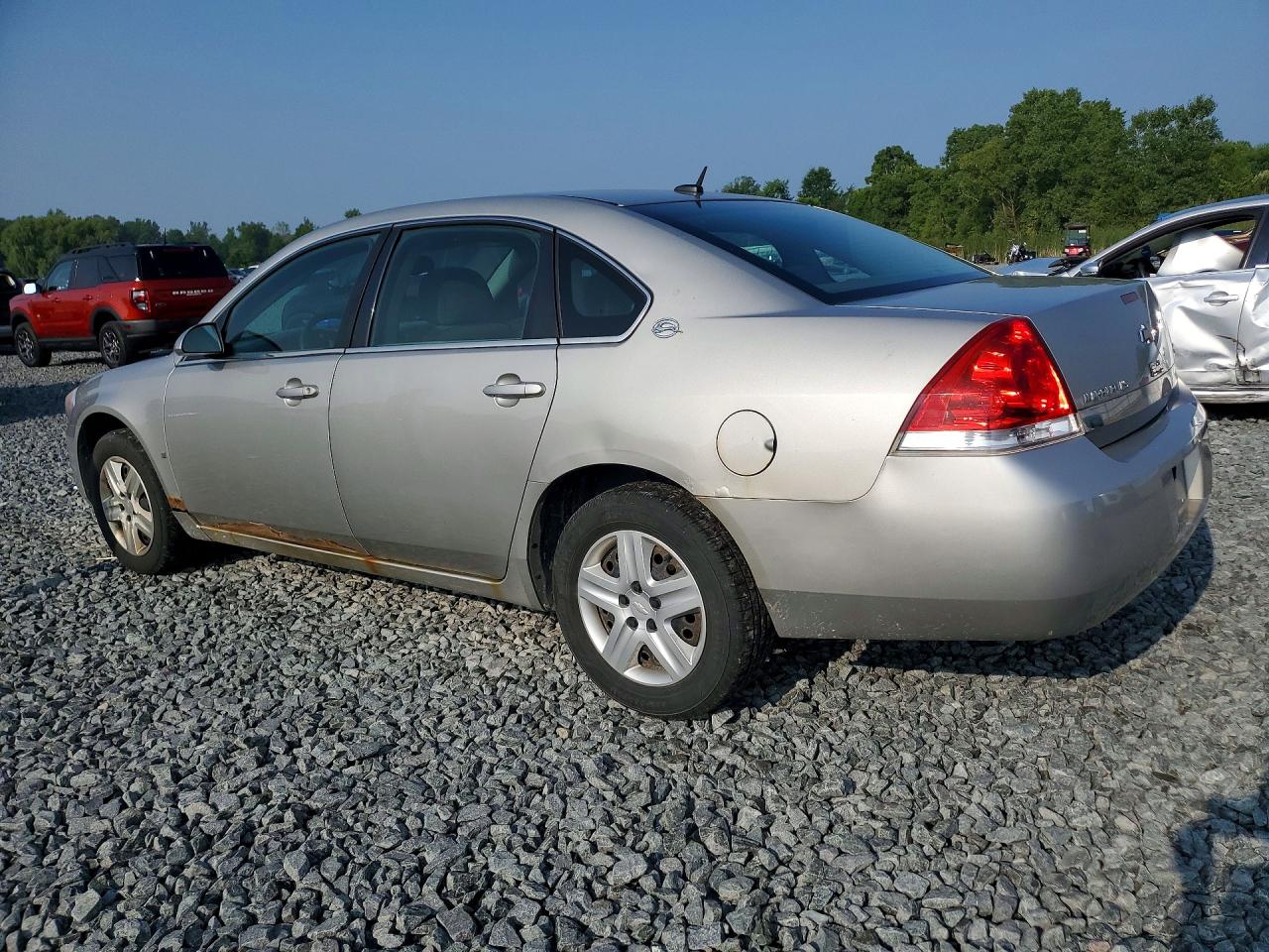 2008 Chevrolet Impala Ls Silver vin: 2G1WB58K989226104