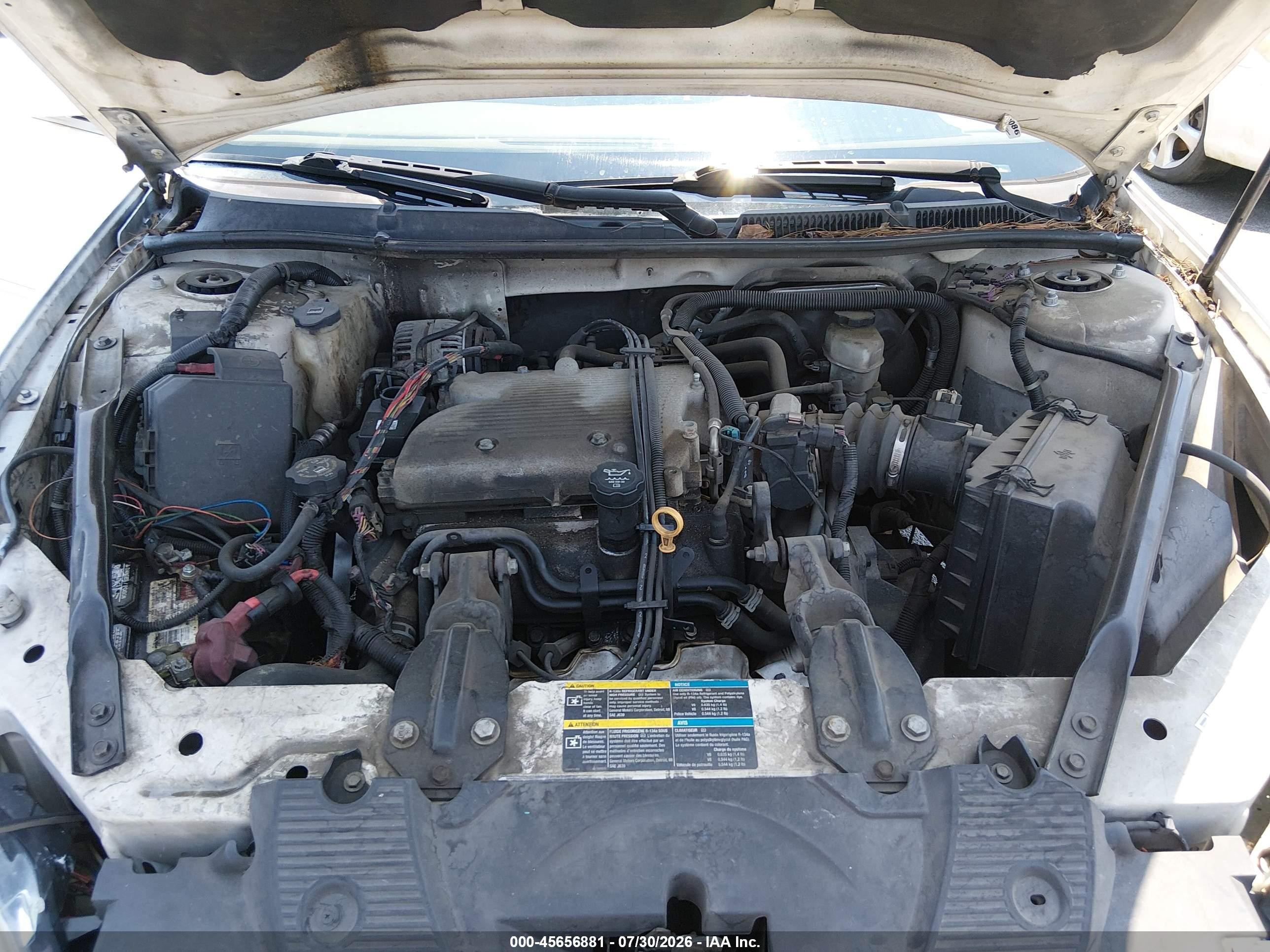 2008 Chevrolet Impala Ls White vin: 2G1WB58K989242528