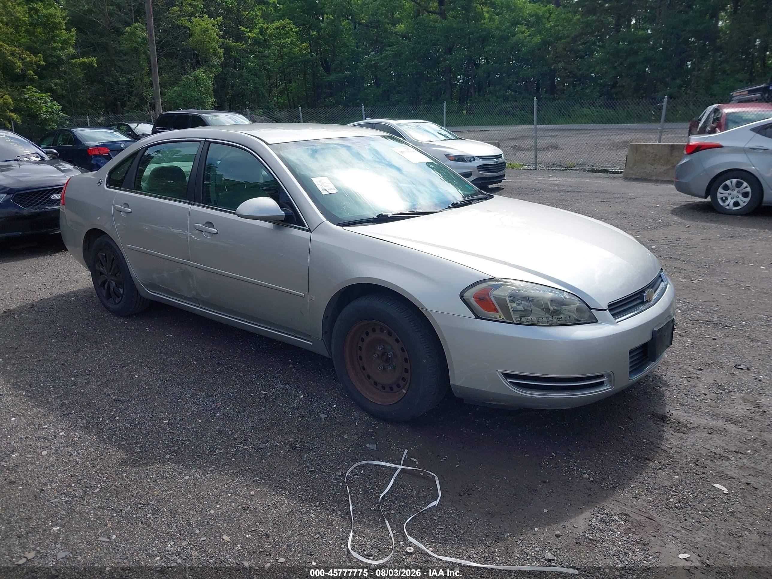 2006 Chevrolet Impala Ls Silver vin: 2G1WB58KX69166671