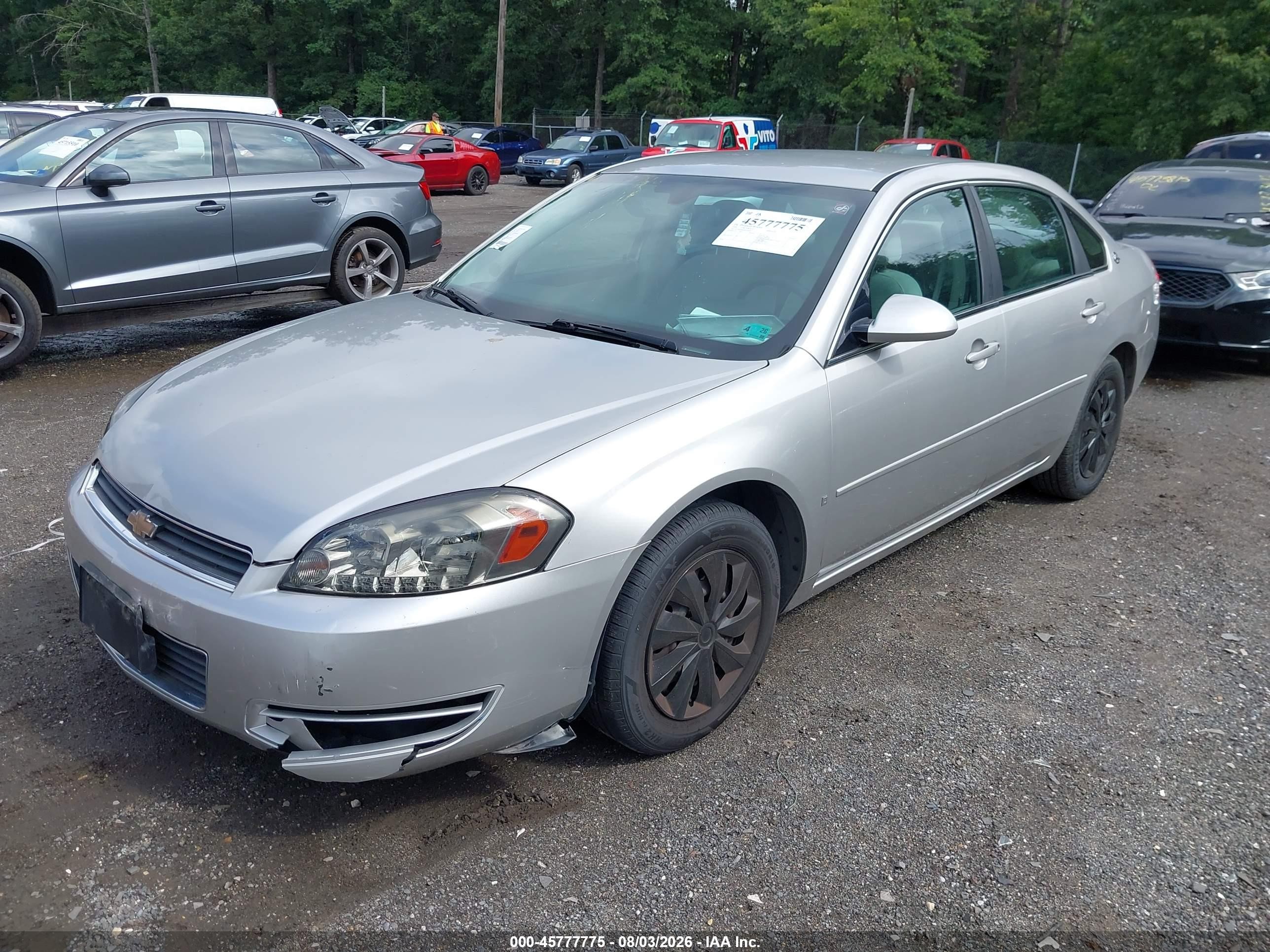 2006 Chevrolet Impala Ls Silver vin: 2G1WB58KX69166671