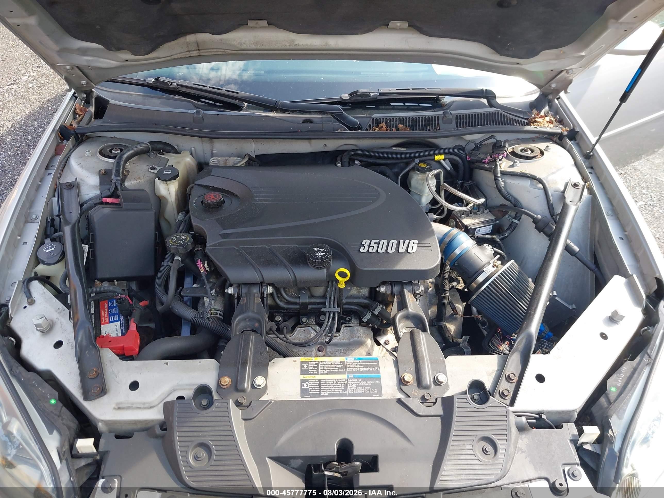 2006 Chevrolet Impala Ls Silver vin: 2G1WB58KX69166671
