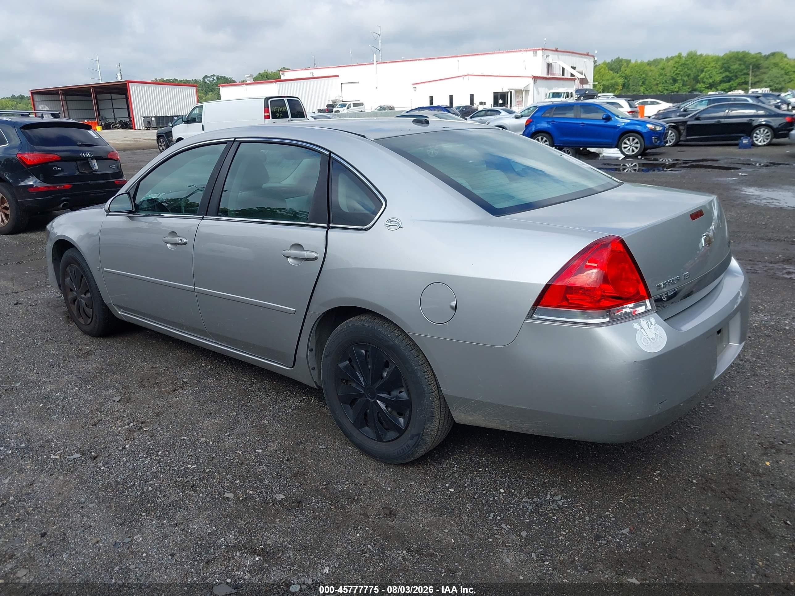 2006 Chevrolet Impala Ls Silver vin: 2G1WB58KX69166671