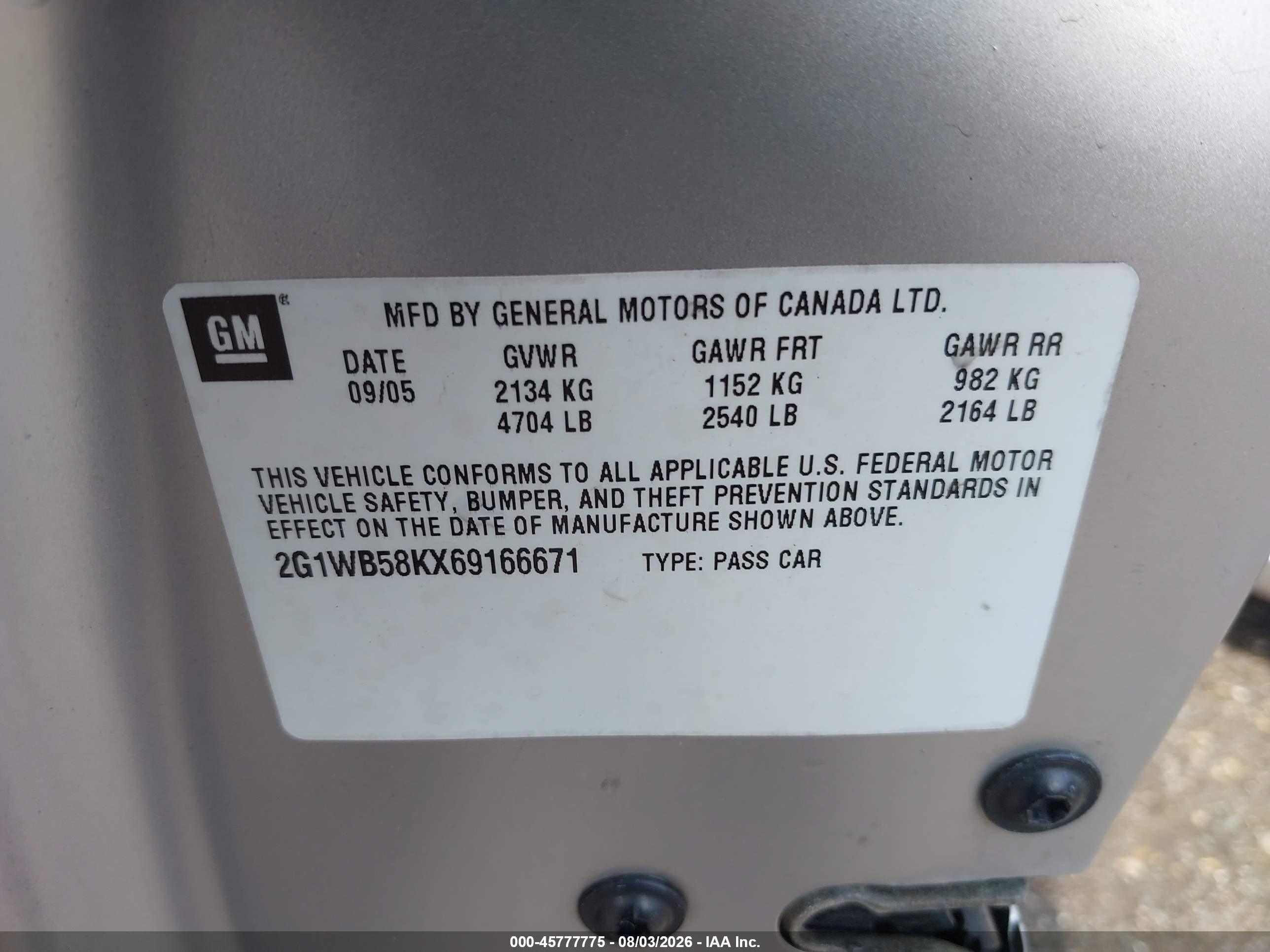 2006 Chevrolet Impala Ls Silver vin: 2G1WB58KX69166671