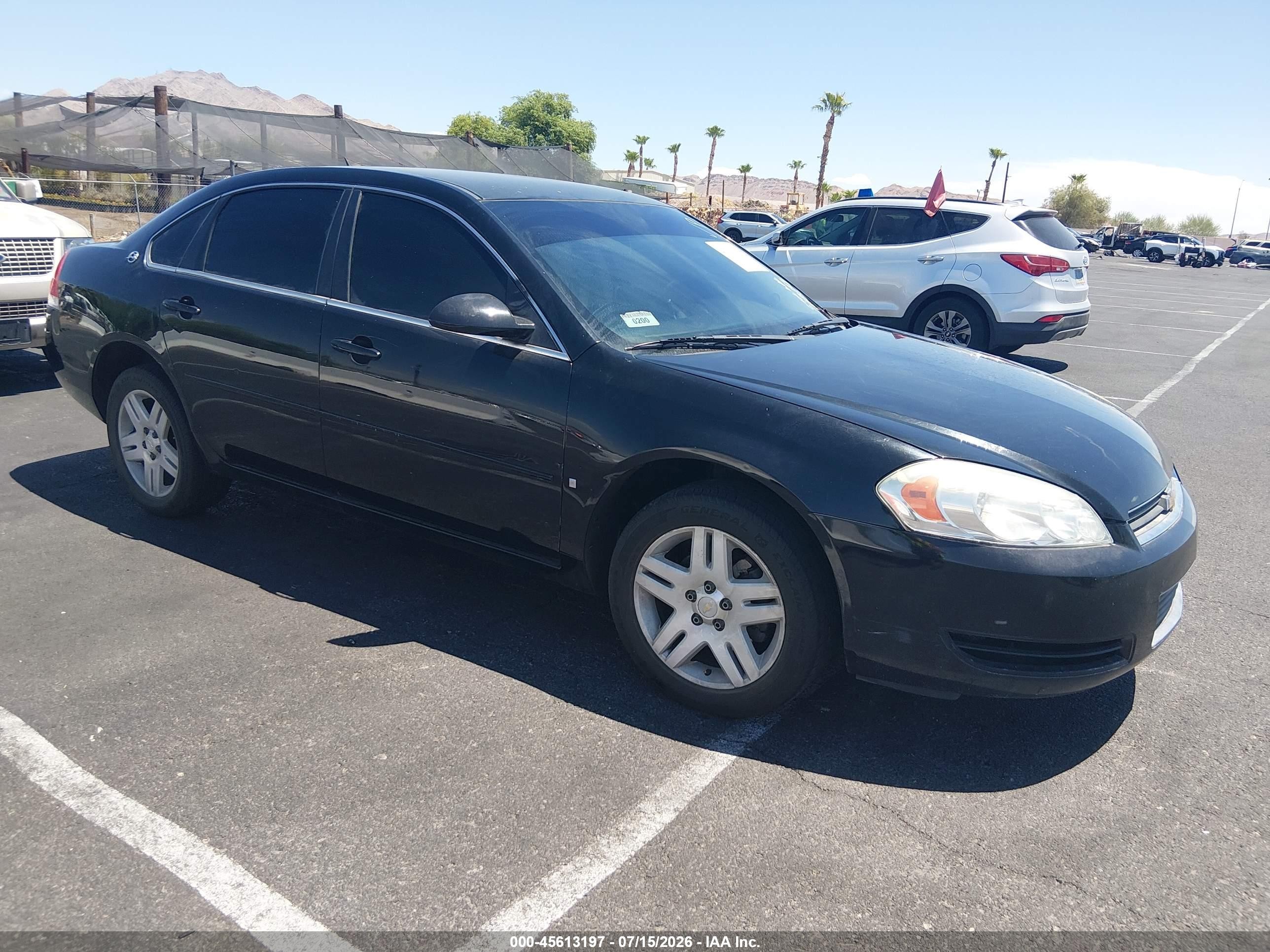 2006 Chevrolet Impala Ls Black vin: 2G1WB58KX69384402