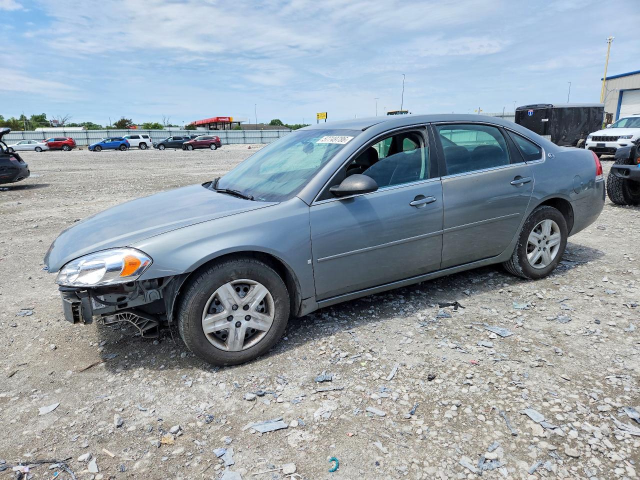 2007 Chevrolet Impala Ls Gray vin: 2G1WB58KX79185397
