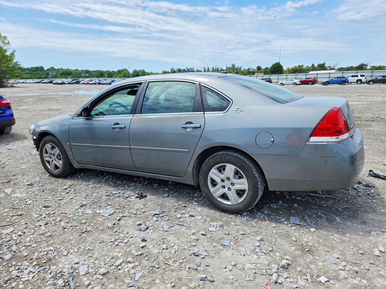 2007 Chevrolet Impala Ls Gray vin: 2G1WB58KX79185397