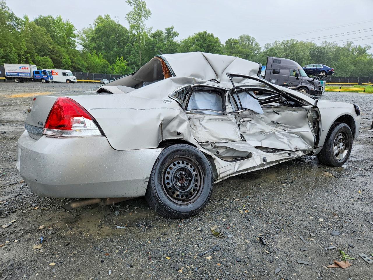 2007 Chevrolet Impala Ls Silver vin: 2G1WB58KX79232038