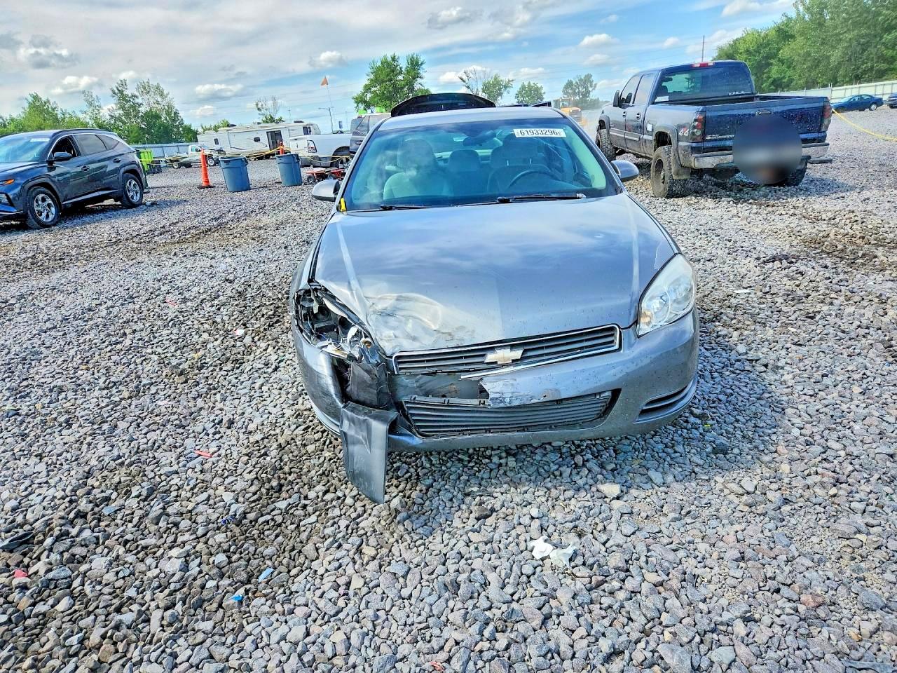 2007 Chevrolet Impala Ls Gray vin: 2G1WB58KX79360652