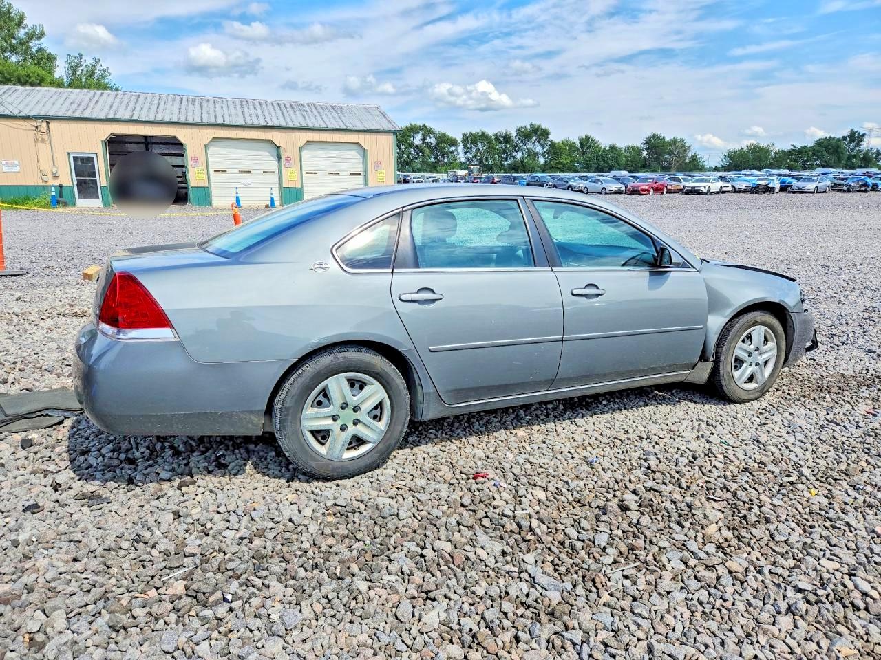 2007 Chevrolet Impala Ls Gray vin: 2G1WB58KX79360652