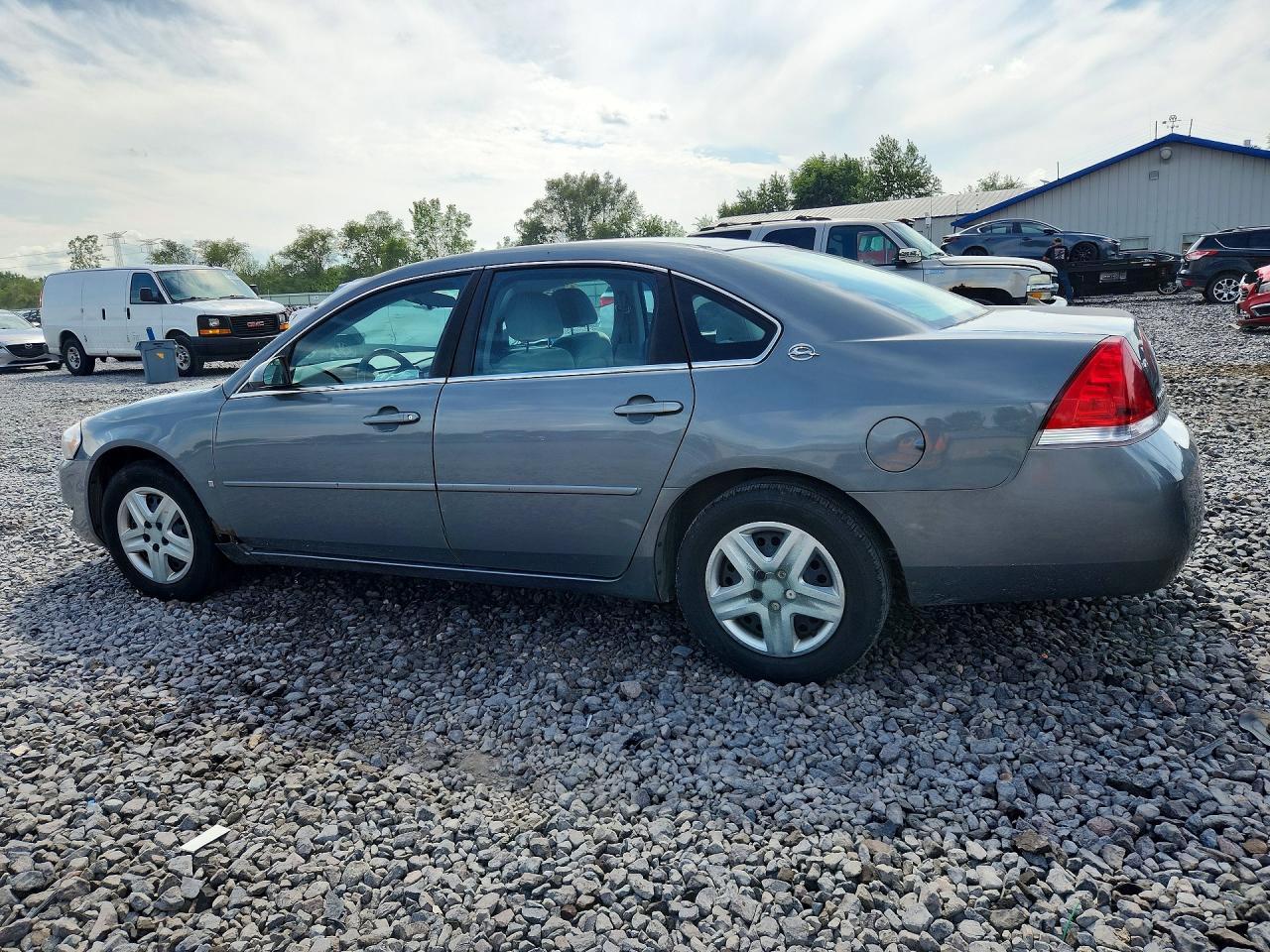 2007 Chevrolet Impala Ls Gray vin: 2G1WB58KX79360652