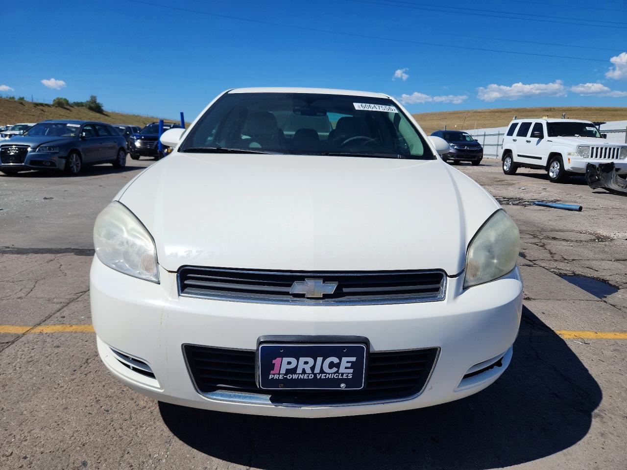 2007 Chevrolet Impala Ls White vin: 2G1WB58KX79400552