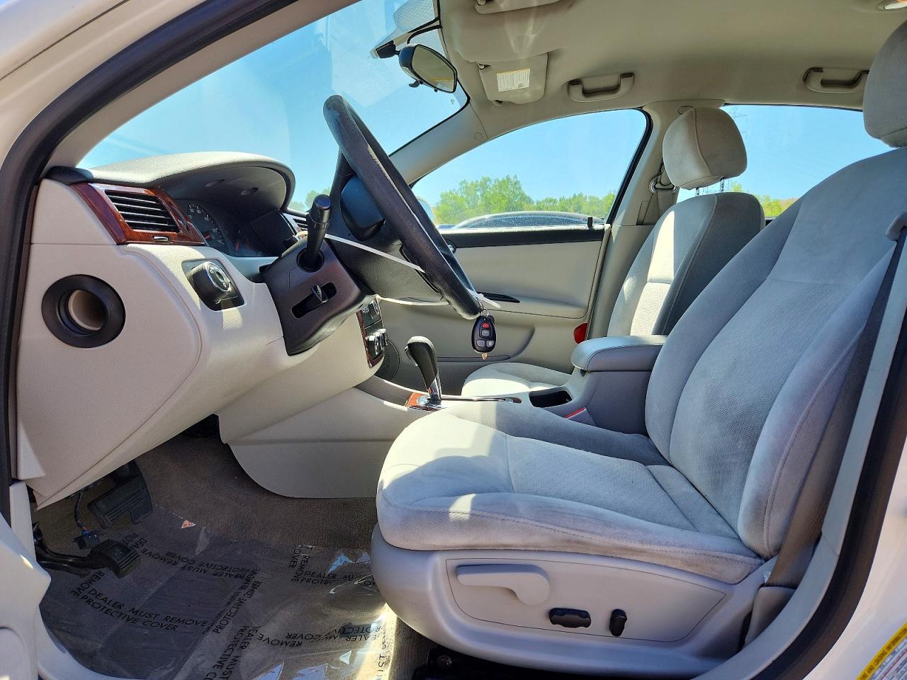 2007 Chevrolet Impala Ls White vin: 2G1WB58KX79400552