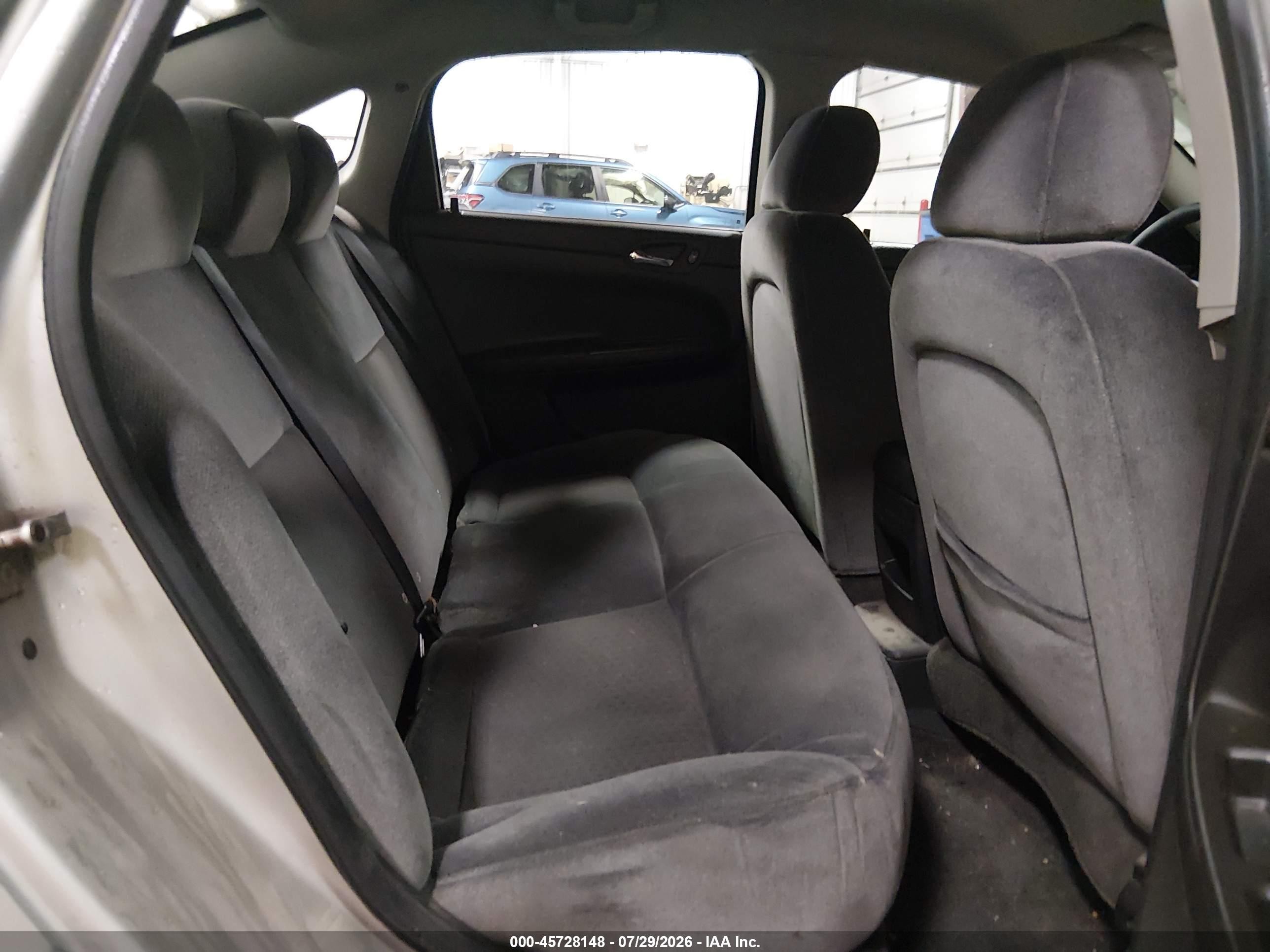 2008 Chevrolet Impala Ls Серебряный vin: 2G1WB58KX89227701